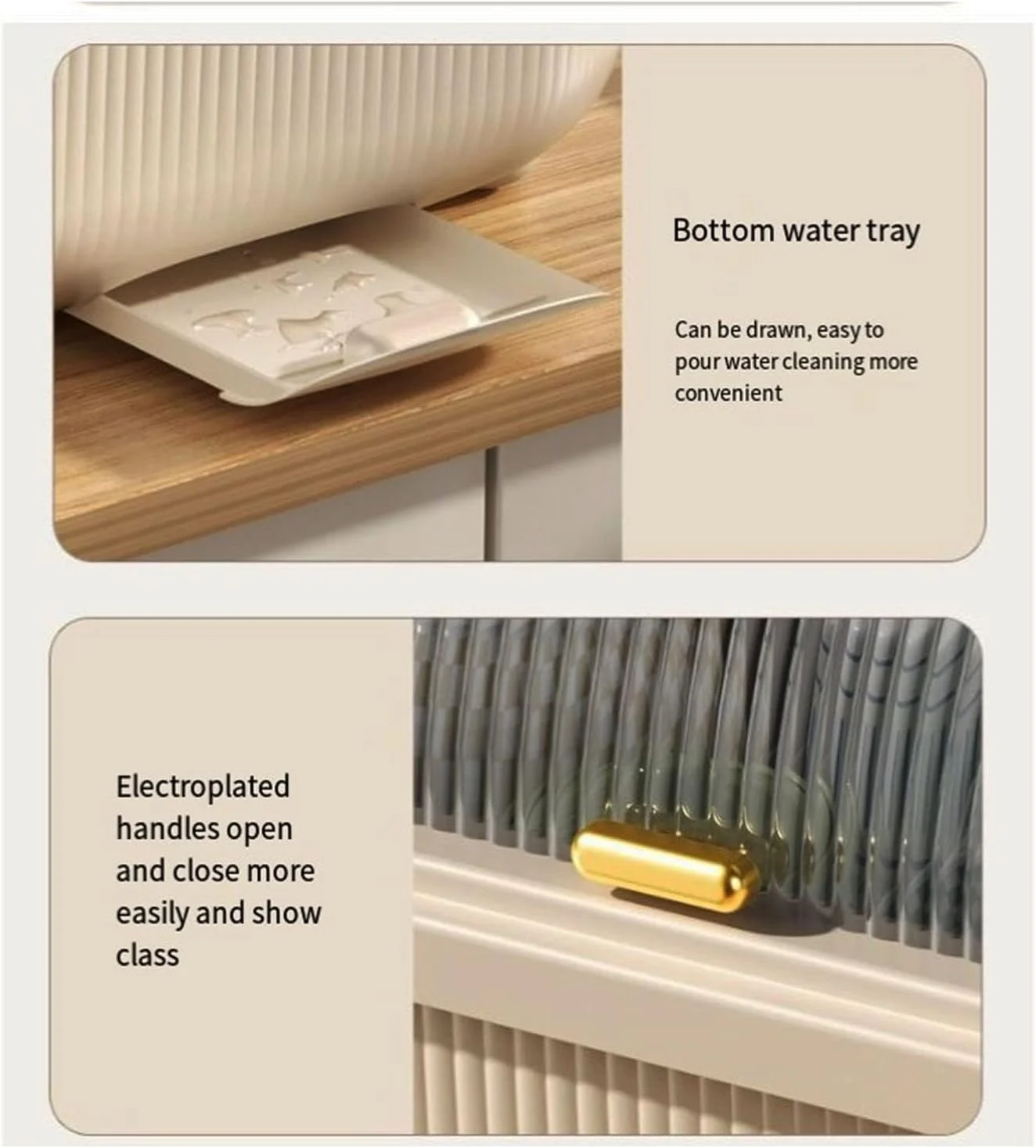 Diylove Dish Drying Rack,Large Dish Racks Organizers with Drainboard,Household with Lid Dish Draining RacK,Tableware Storage Box for Kitchen Counter Cabinets,for Kitchen,35 * 27 * 29CM (White) Diylove Dish Drying Rack,Large Dish Racks Organizers with Drainboard,Household with Lid Dish Draining RacK,Tableware Storage Box for Kitchen Counter Cabinets,for Kitchen,35 * 27 * 29CM (White)