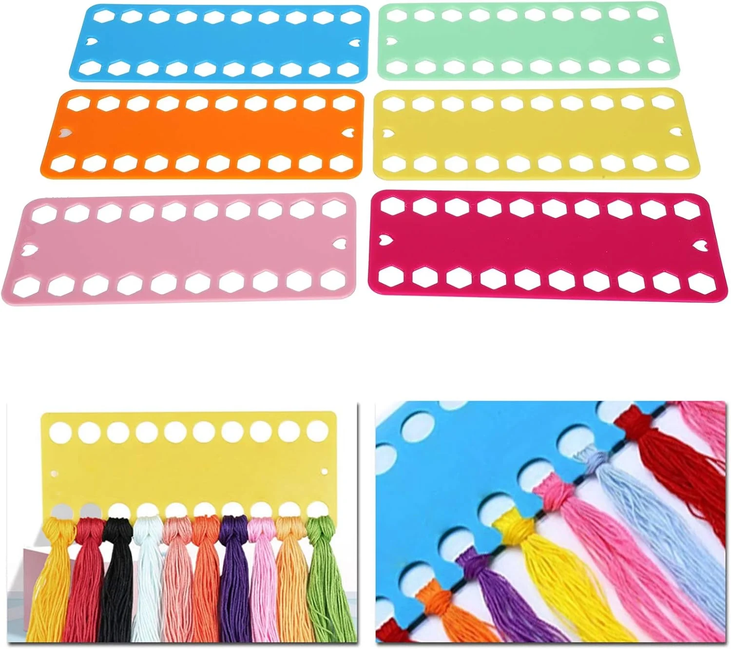 نظم دهنده نخ های کوک صلیبی RIZGHWOY، مدیریت کارآمد نخ، قرقره پیچ پلاستیکی نخ دندان 12 عددی برای علاقه مندان به خیاطی و هنرمندان DIY نظم دهنده نخ های کوک صلیبی RIZGHWOY، مدیریت کارآمد نخ، قرقره پیچ پلاستیکی نخ دندان 12 عددی برای علاقه مندان به خیاطی و هنرمندان DIY