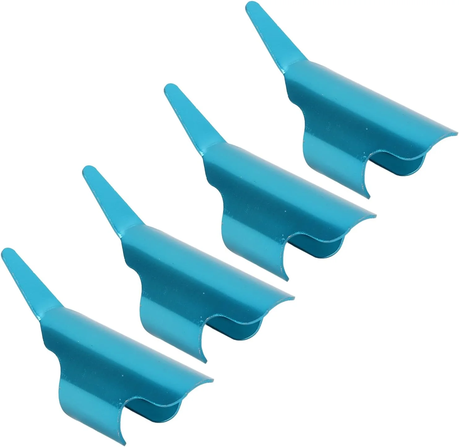 انگشتانه خیاطی ارگونومیک RIZGHWOY، آلیاژ آلومینیومی ایمن، مناسب برای DIY، خیاطان و مادران، 4 عددی انگشتانه خیاطی ارگونومیک RIZGHWOY، آلیاژ آلومینیومی ایمن، مناسب برای DIY، خیاطان و مادران، 4 عددی