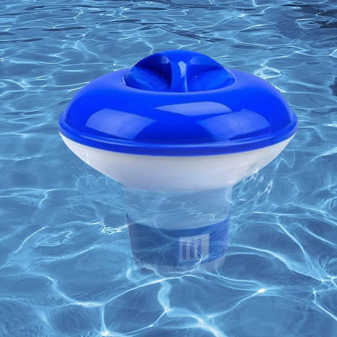 کلرزن شناور، جعبه ضدعفونی کننده شناور، پخش کننده قرص شیمیایی، کلرزن استخر، پخش کننده خودکار ضدعفونی کننده (5 اینچ)