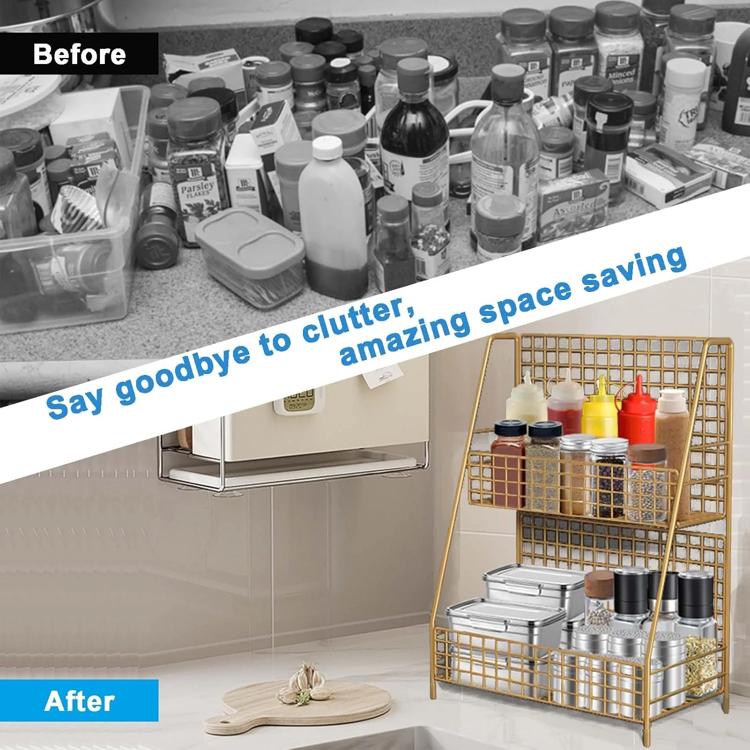 ارگانایزر رومیزی طلایی دو طبقه، ارگانایزر آشپزخانه، ارگانایزر رومیزی حمام، قفسه ادویه، شلف رومیزی برای حمام، اتاق خواب، آشپزخانه، خانه ارگانایزر رومیزی طلایی دو طبقه، ارگانایزر آشپزخانه، ارگانایزر رومیزی حمام، قفسه ادویه، شلف رومیزی برای حمام، اتاق خواب، آشپزخانه، خانه