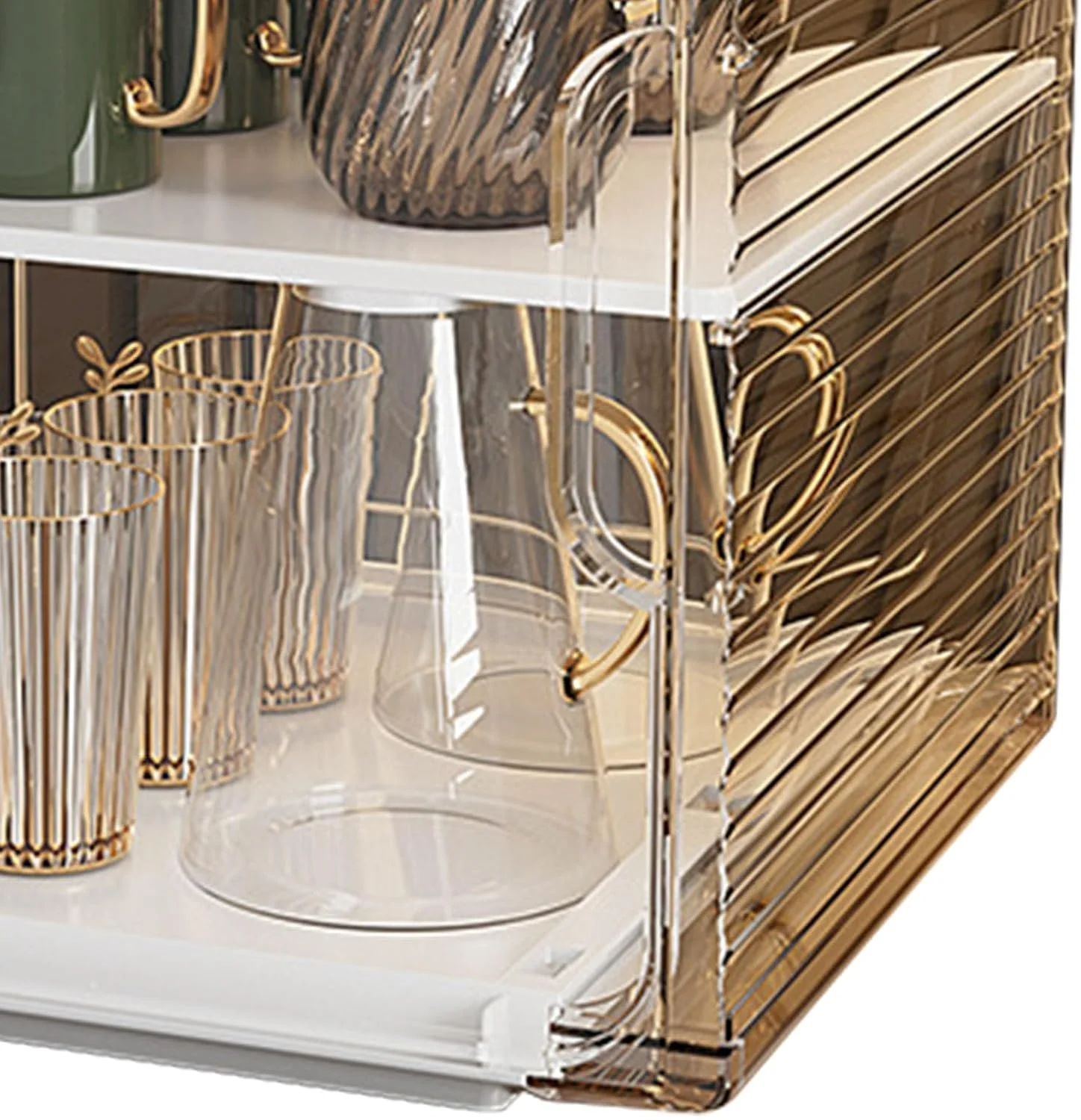 نگهدارنده لیوان Cryfokt، قفسه نگهداری فنجان با طراحی لوکس و قابل انباشت، جعبه سازمان دهنده فنجان شفاف، سازمان دهنده ضد گرد و غبار بطری آب، قفسه های نگهداری کابینت آشپزخانه برای لیوان ها، فنجان ها (متوسط) نگهدارنده لیوان Cryfokt، قفسه نگهداری فنجان با طراحی لوکس و قابل انباشت، جعبه سازمان دهنده فنجان شفاف، سازمان دهنده ضد گرد و غبار بطری آب، قفسه های نگهداری کابینت آشپزخانه برای لیوان ها، فنجان ها (متوسط)