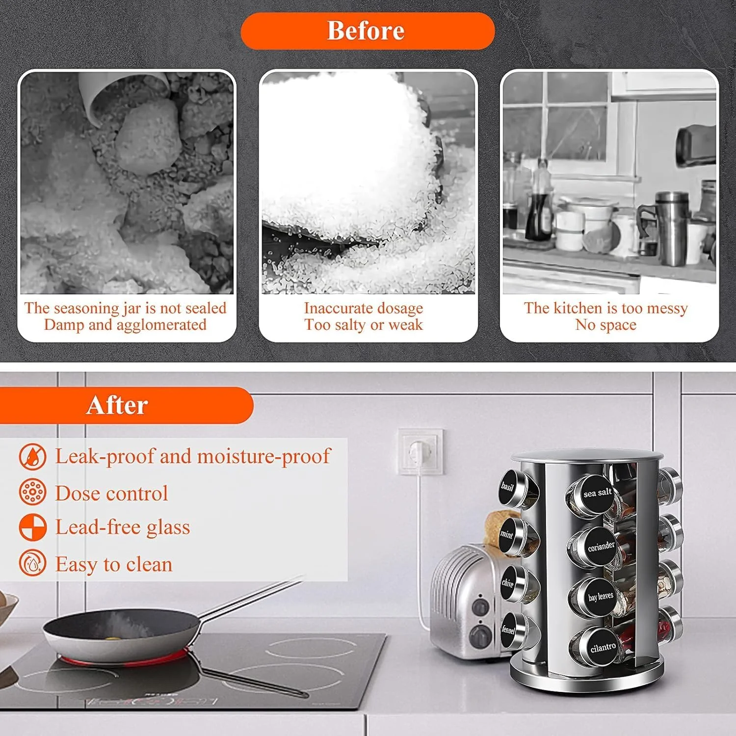 جای ادویه دایموند.یوایای، استیل ضد زنگ، ارگانایزر چاشنی رومیزی، جای ادویه چرخشی با 16 شیشه گرد، جای ادویه آشپزخانه، ست جای ماسالا نمک، شکر، جای پودر قهوه و قفسه قابل استفاده بیشتر جای ادویه دایموند.یوایای، استیل ضد زنگ، ارگانایزر چاشنی رومیزی، جای ادویه چرخشی با 16 شیشه گرد، جای ادویه آشپزخانه، ست جای ماسالا نمک، شکر، جای پودر قهوه و قفسه قابل استفاده بیشتر