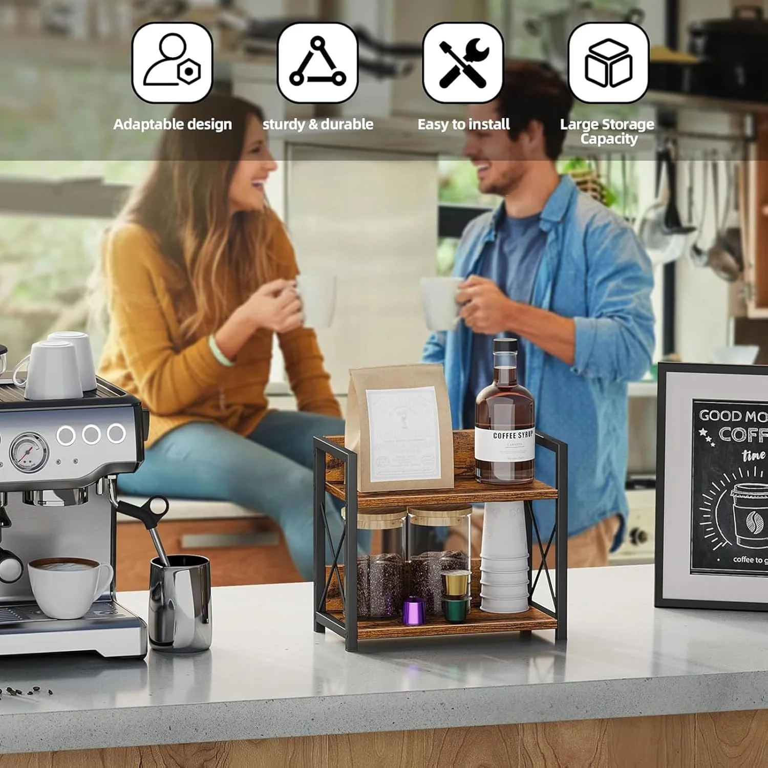 قفسه رومیزی باولی، سازمان دهنده 2 طبقه ایستگاه قهوه برای روی میز، قفسه چوبی آشپزخانه، سازمان دهنده قفسه ادویه جات، قفسه های کابینت برای آشپزخانه، خانه، دفتر قفسه رومیزی باولی، سازمان دهنده 2 طبقه ایستگاه قهوه برای روی میز، قفسه چوبی آشپزخانه، سازمان دهنده قفسه ادویه جات، قفسه های کابینت برای آشپزخانه، خانه، دفتر