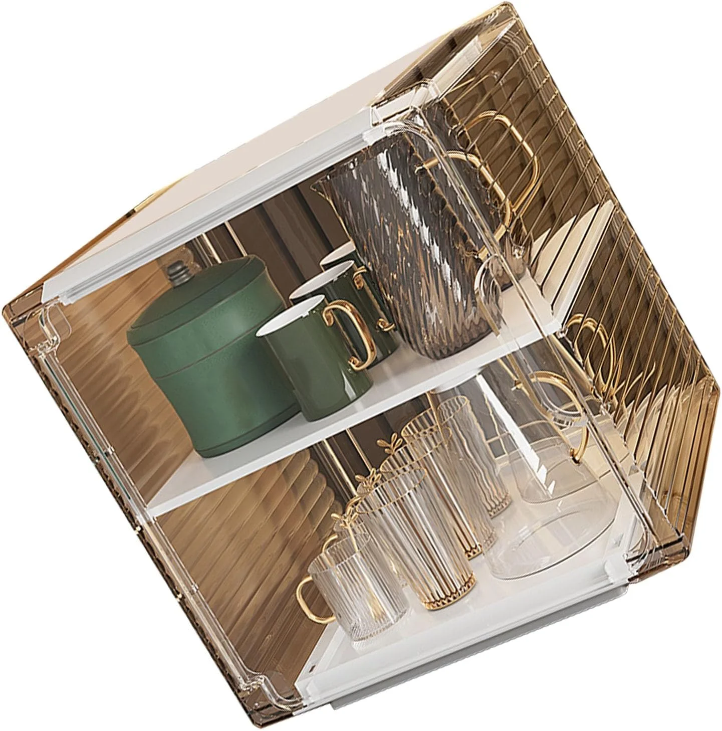 نگهدارنده لیوان Cryfokt، قفسه نگهداری فنجان با طراحی لوکس و قابل انباشت، جعبه سازمان دهنده فنجان شفاف، سازمان دهنده ضد گرد و غبار بطری آب، قفسه های نگهداری کابینت آشپزخانه برای لیوان ها، فنجان ها (متوسط) نگهدارنده لیوان Cryfokt، قفسه نگهداری فنجان با طراحی لوکس و قابل انباشت، جعبه سازمان دهنده فنجان شفاف، سازمان دهنده ضد گرد و غبار بطری آب، قفسه های نگهداری کابینت آشپزخانه برای لیوان ها، فنجان ها (متوسط)