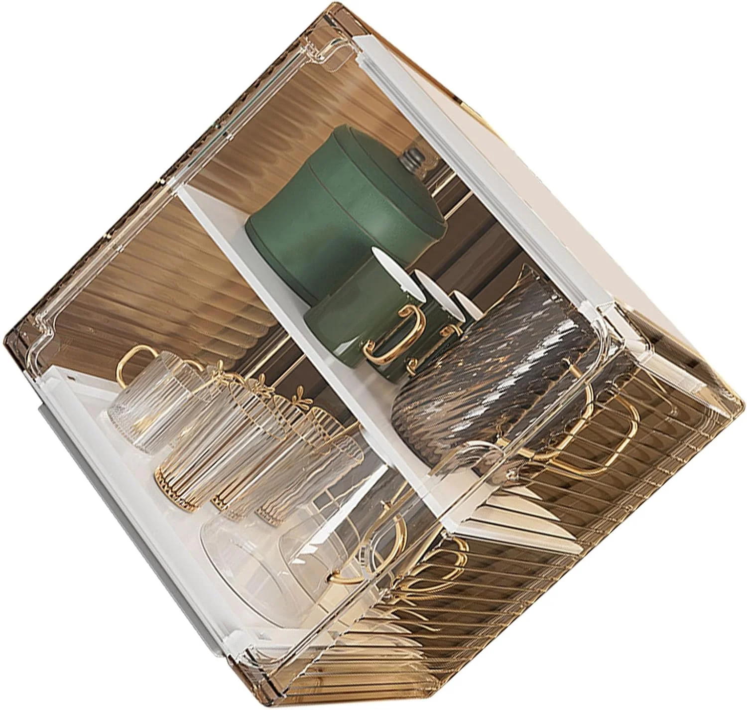 نگهدارنده لیوان Cryfokt، قفسه نگهداری فنجان با طراحی لوکس و قابل انباشت، جعبه سازمان دهنده فنجان شفاف، سازمان دهنده ضد گرد و غبار بطری آب، قفسه های نگهداری کابینت آشپزخانه برای لیوان ها، فنجان ها (متوسط) نگهدارنده لیوان Cryfokt، قفسه نگهداری فنجان با طراحی لوکس و قابل انباشت، جعبه سازمان دهنده فنجان شفاف، سازمان دهنده ضد گرد و غبار بطری آب، قفسه های نگهداری کابینت آشپزخانه برای لیوان ها، فنجان ها (متوسط)