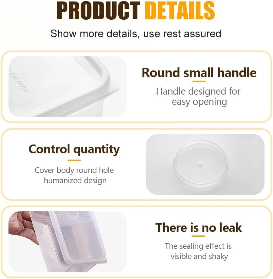 ظروف نگهداری مواد غذایی، جعبه های ترد کننده بادوام و قابل انباشت بدون BPA با درب، سازمان دهنده آماده سازی غذا برای یخچال و آشپزخانه، مجموعه 2 عددی صرفه جویی در فضا، سفید