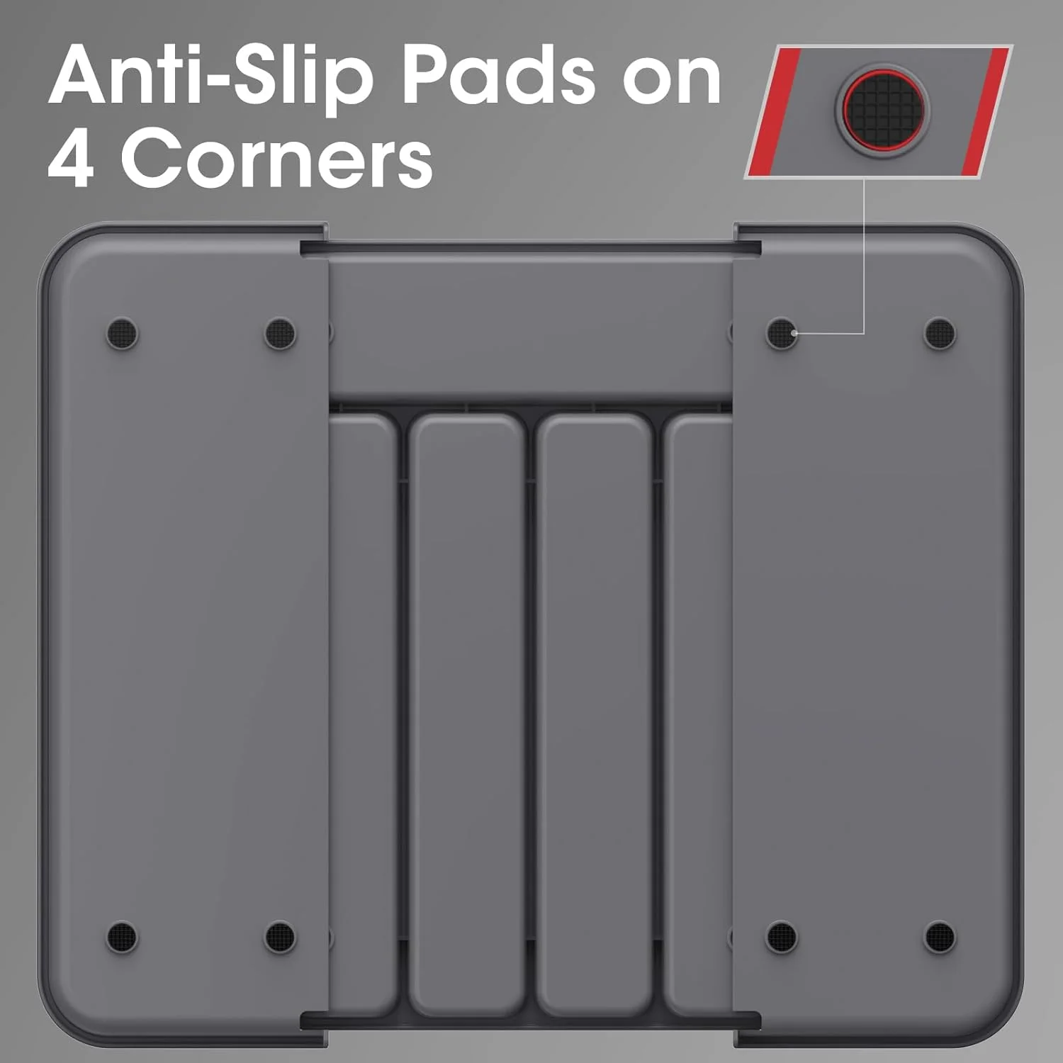 نظم دهنده столовые приборы AUJEN - نظم دهنده کشو آشپزخانه قابل گسترش، نظم دهنده لوازم آشپزی قابل تنظیم، نظم دهنده کشو столовые приборы برای چنگال، چاقو، نظم دهنده های چند منظوره آشپزخانه و راه حل ذخیره سازی، خاکستری نظم دهنده столовые приборы AUJEN - نظم دهنده کشو آشپزخانه قابل گسترش، نظم دهنده لوازم آشپزی قابل تنظیم، نظم دهنده کشو столовые приборы برای چنگال، چاقو، نظم دهنده های چند منظوره آشپزخانه و راه حل ذخیره سازی، خاکستری