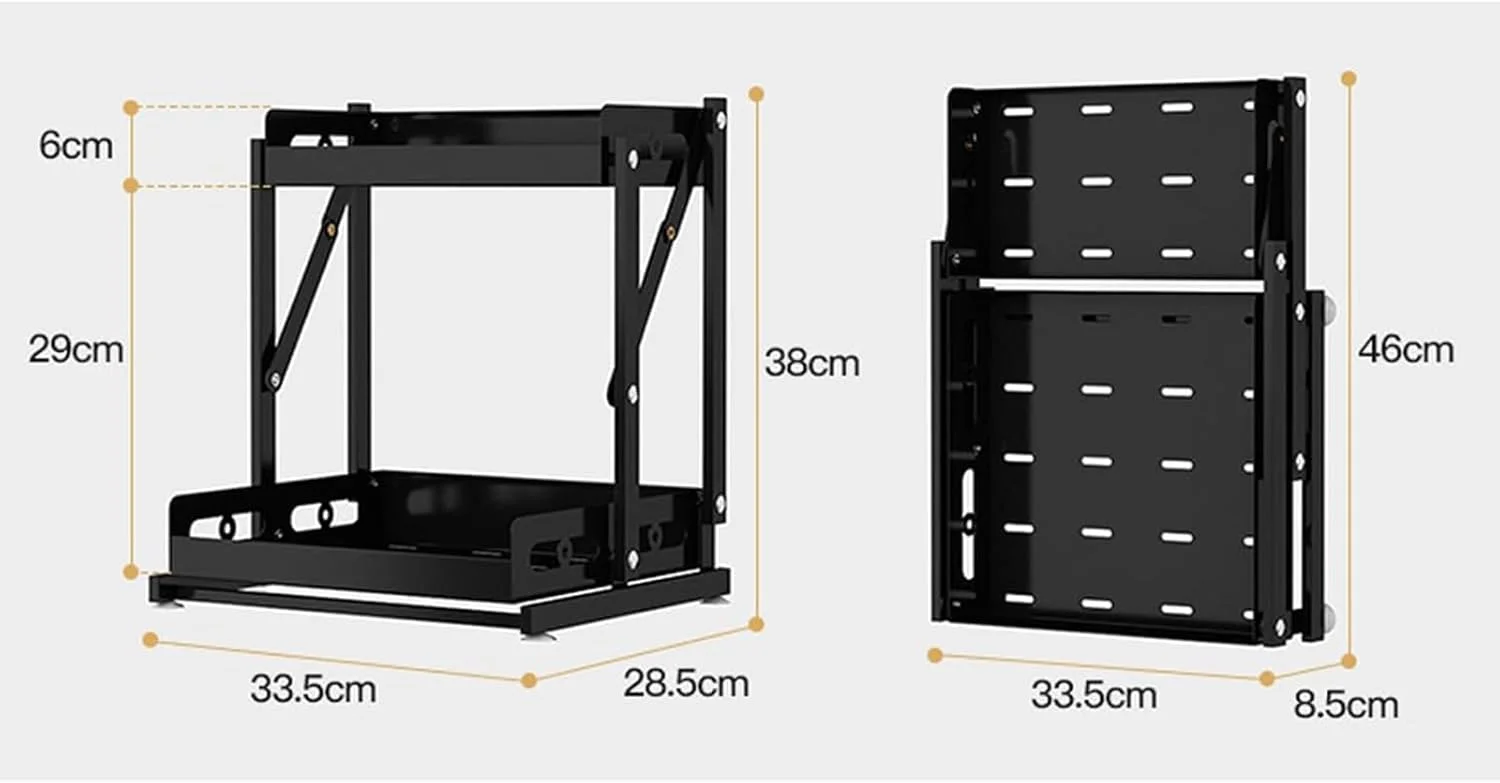 ارگانایزر دو طبقه ادویه ANTOLE برای کابینت، قفسه آشپزخانه قابل چیدن روی میز، قفسه نگهداری تاشو برای شیشه ها، صرفه جویی در فضا و بادوام، مناسب برای آشپزخانه، روی میز، انبار، کمد ارگانایزر دو طبقه ادویه ANTOLE برای کابینت، قفسه آشپزخانه قابل چیدن روی میز، قفسه نگهداری تاشو برای شیشه ها، صرفه جویی در فضا و بادوام، مناسب برای آشپزخانه، روی میز، انبار، کمد