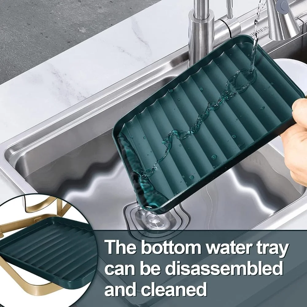 قفسه نگهدارنده درب قابلمه 3 طبقه AMERTEER – نصب چسبی و سینی چکه گیر جداشدنی، نگهدارنده درب تابه ضد زنگ برای درب کابینت، دیوار، روی کابینت – پایه نگهدارنده طلایی و سبز برای نگهداری وسایل آشپزخانه قفسه نگهدارنده درب قابلمه 3 طبقه AMERTEER – نصب چسبی و سینی چکه گیر جداشدنی، نگهدارنده درب تابه ضد زنگ برای درب کابینت، دیوار، روی کابینت – پایه نگهدارنده طلایی و سبز برای نگهداری وسایل آشپزخانه