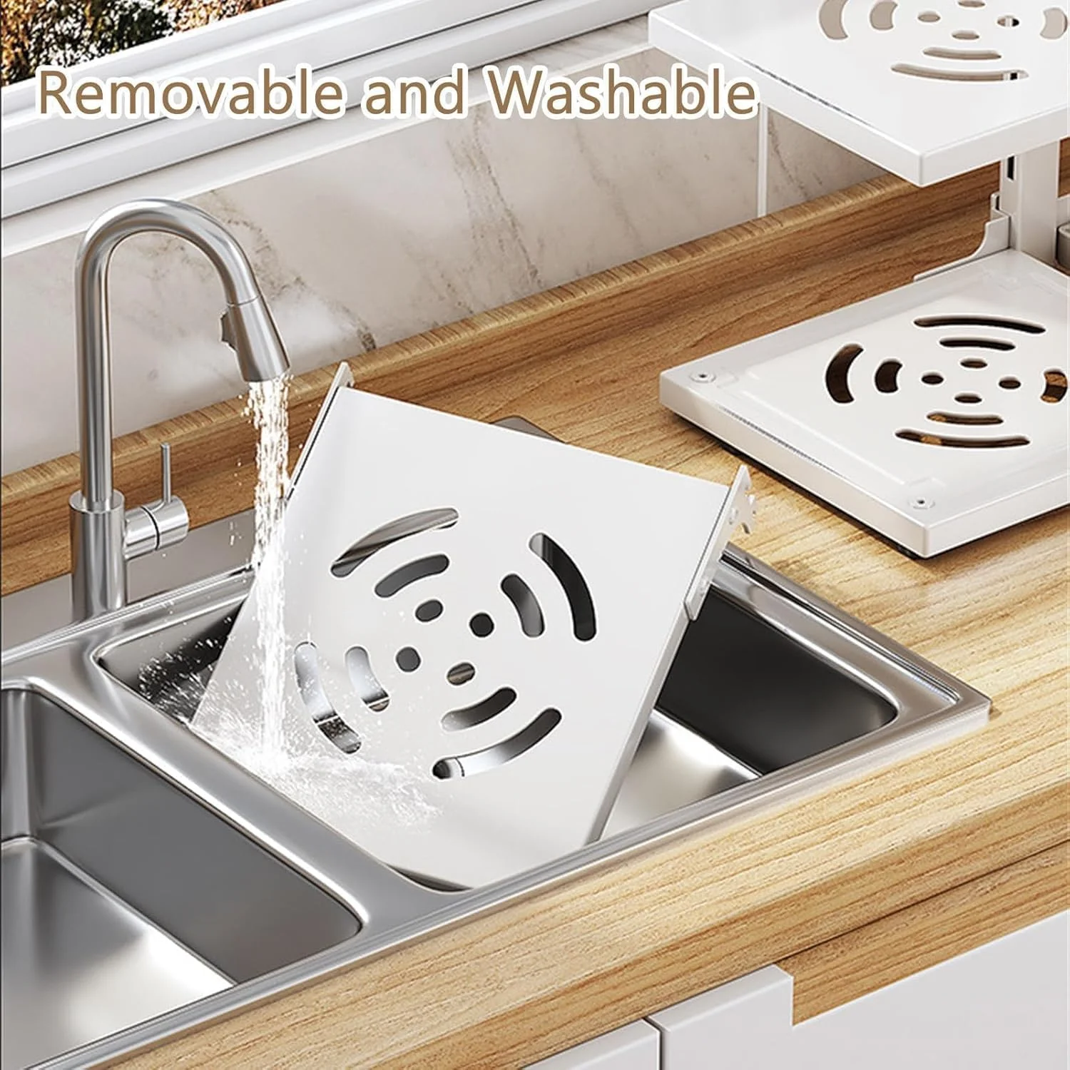 قفسه سازمان دهنده 3 طبقه قابل تنظیم برای قابلمه و تابه، طراحی ایمن ضد واژگونی، فضای ذخیره سازی چند منظوره برای آشپزخانه، انبار، گاراژ یا حمام قفسه سازمان دهنده 3 طبقه قابل تنظیم برای قابلمه و تابه، طراحی ایمن ضد واژگونی، فضای ذخیره سازی چند منظوره برای آشپزخانه، انبار، گاراژ یا حمام