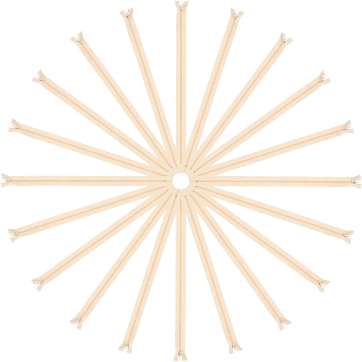 زیپ مخفی کوارکزمن مدل Nylon Spiral بسته ۲۰ عددی
