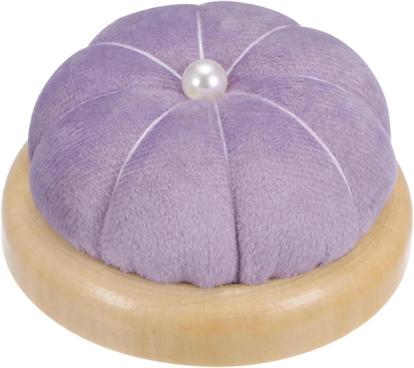 جای سوزن کوارکزمن مدل Wooden Base رنگ بنفش روشن