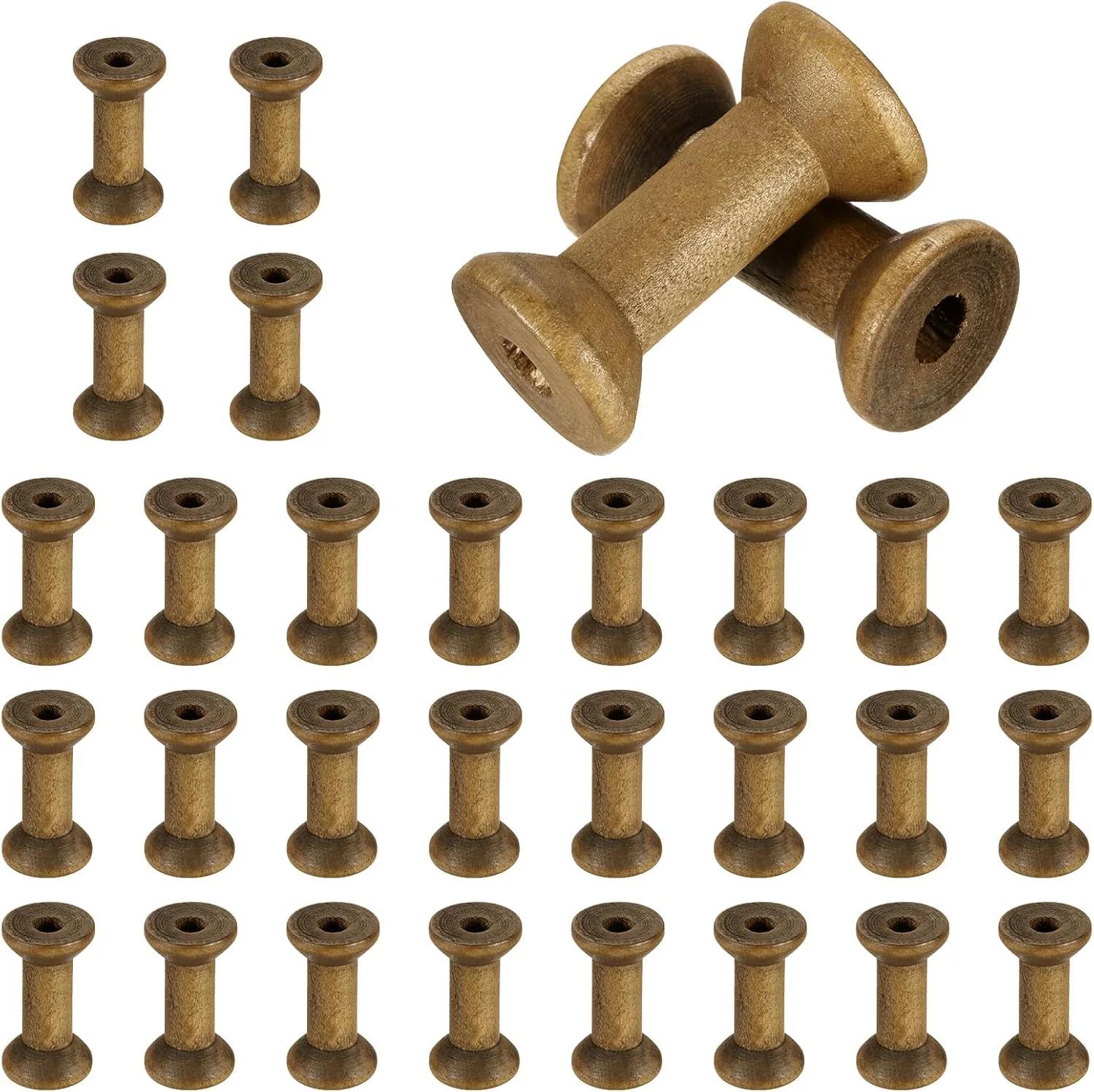 قرقره چوبی QUARKZMAN مدل 40mm بسته 30 عددی
