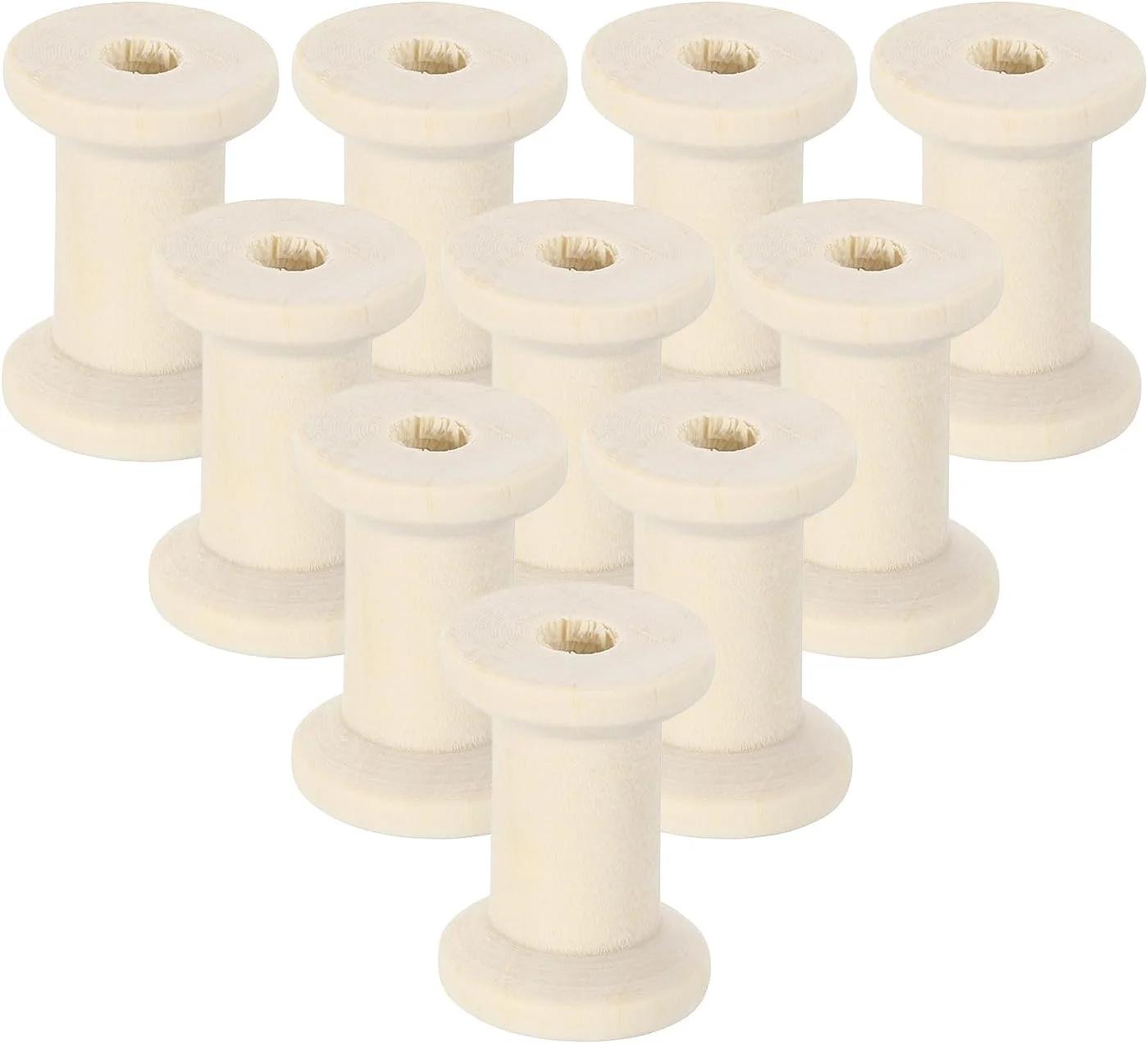 قرقره چوبی کوارکزمن مدل Empty Spools بسته ۲۵ عددی