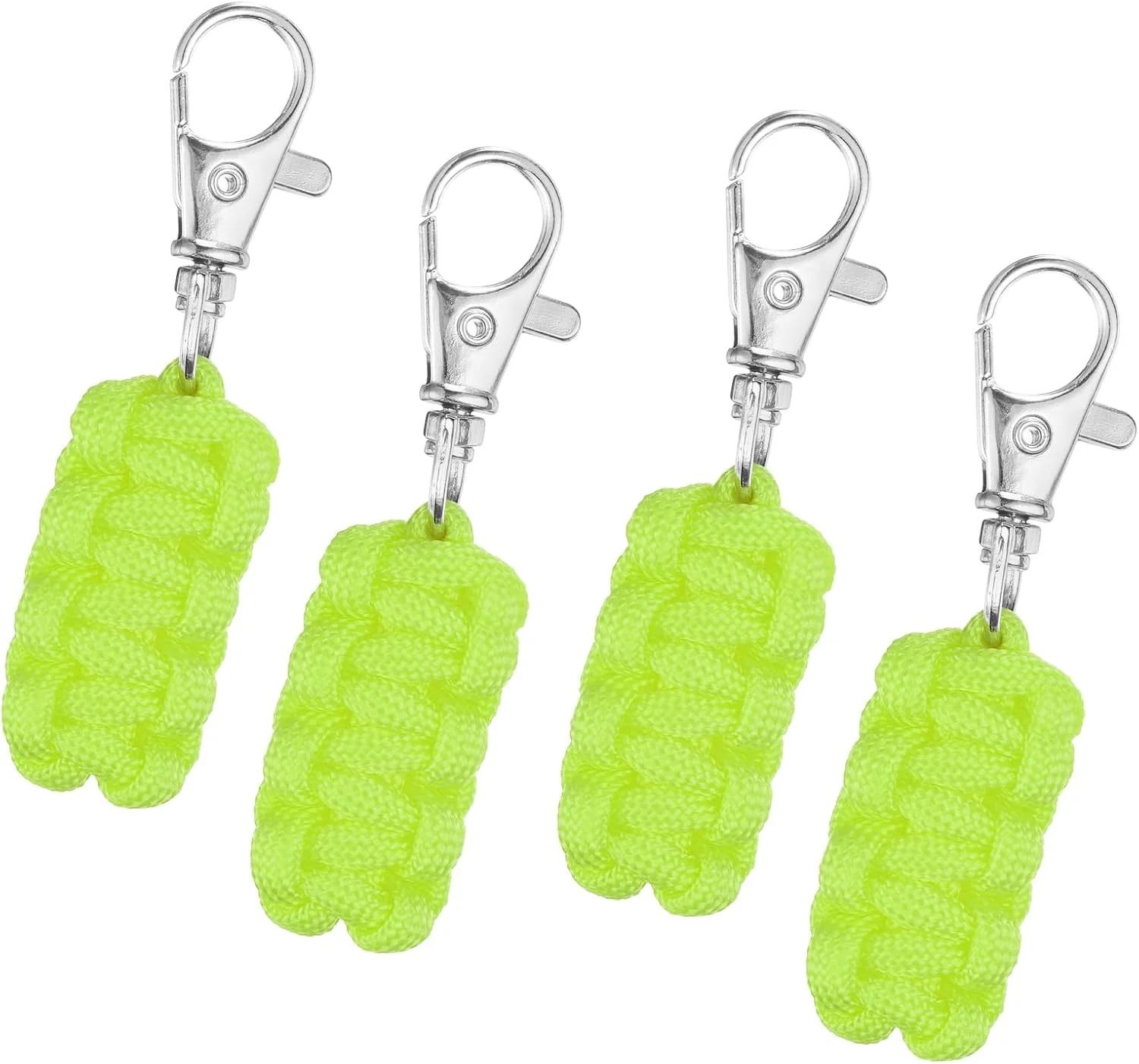 بند زیپ QUARKZMAN مدل Paracord رنگ سبز روشن