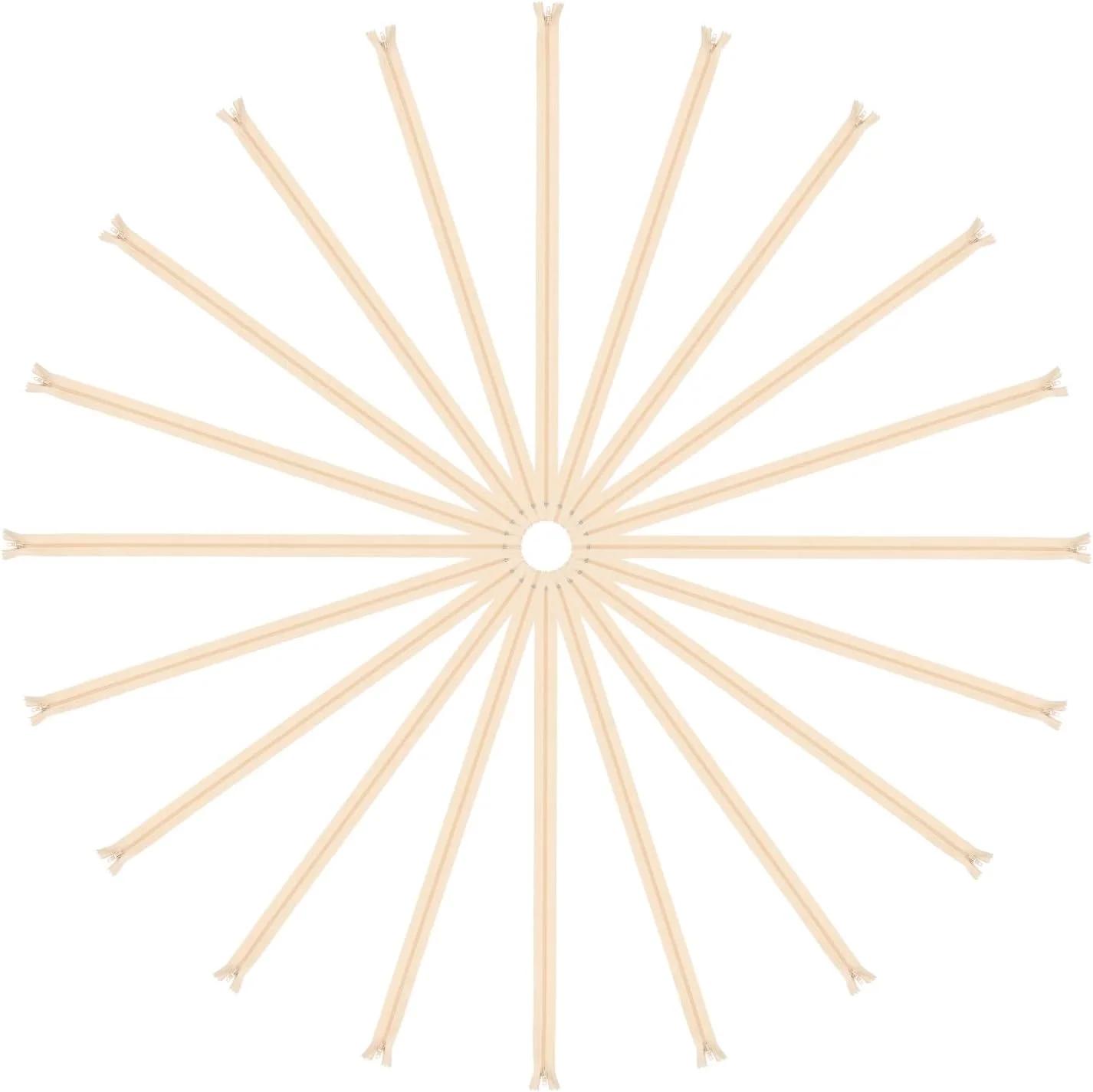 زیپ مخفی کوارکزمن مدل Nylon Spiral بسته ۲۰ عددی