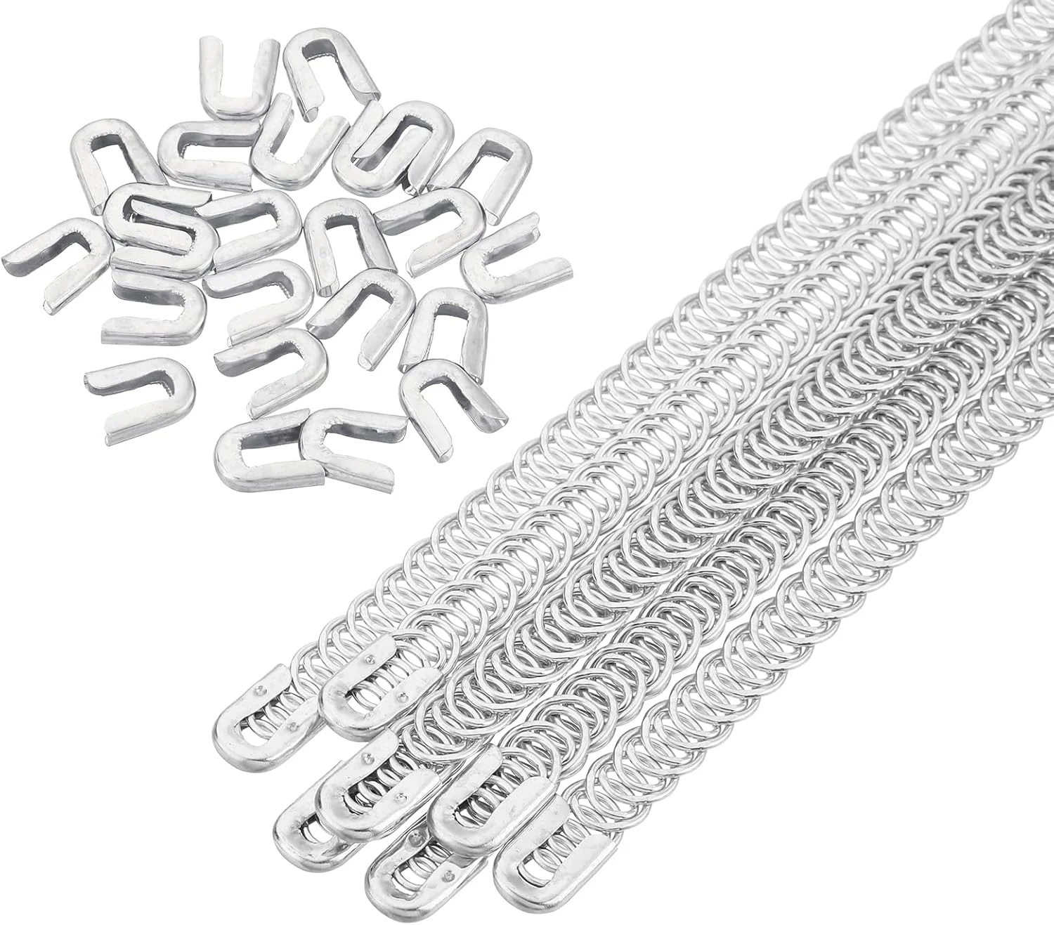 کوآرکزمان، بسته 12 عددی میله های فلزی فنری کرست، 9.5x355 میلی متر میله های فولاد کربنی گالوانیزه از پیش برش خورده با سرپوش برای کرست، لباس، لباس های فانتزی، صنایع دستی، خیاطی