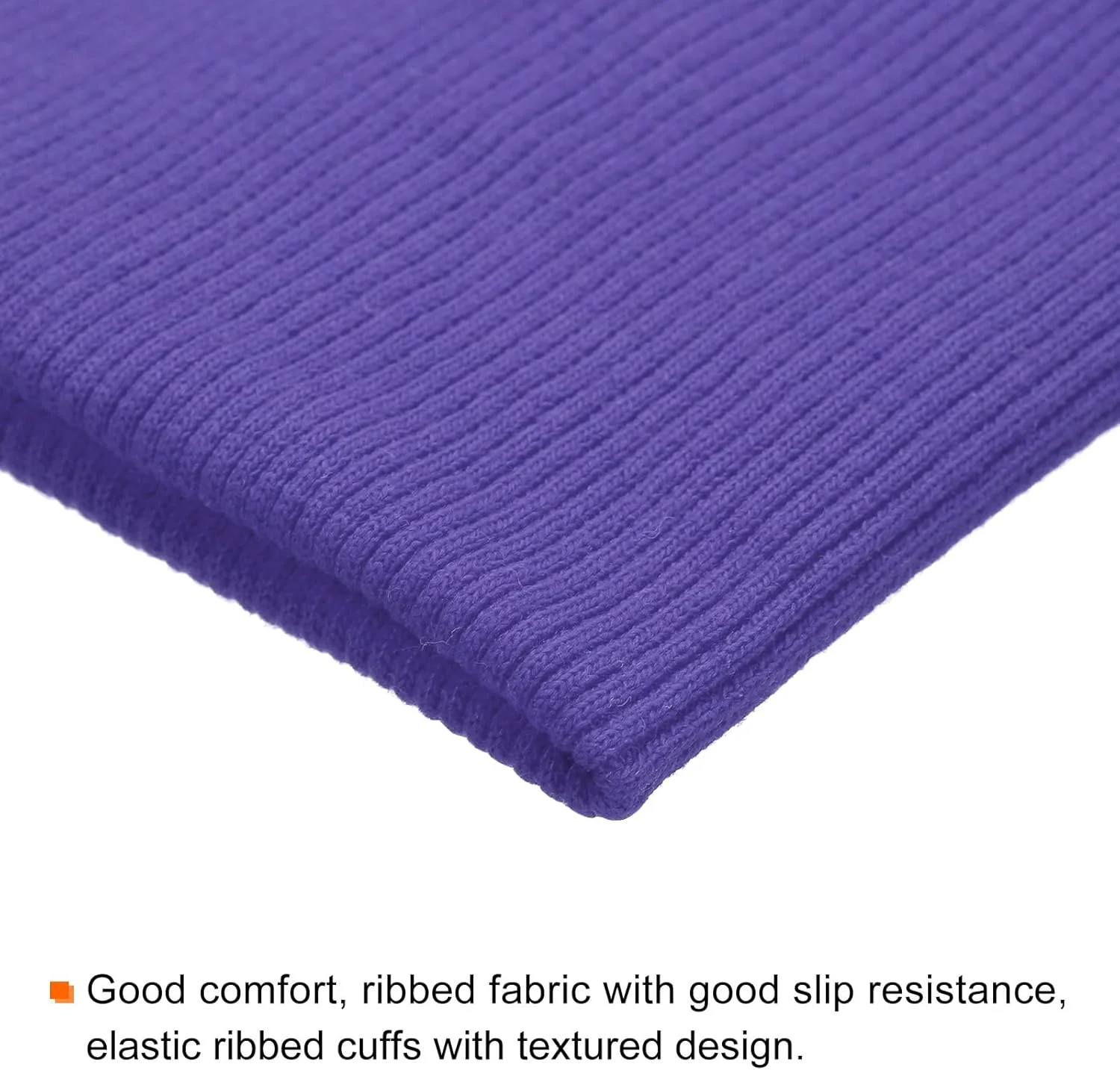 QUARKZMAN Elastic Cuffs with Ribbed Edges in Cotton Fabric 7.5 x 9 cm Ribbed Elastic Ribbon for Cuffs and Belts for Sewing, Dark Purple 1 Pair QUARKZMAN Elastic Cuffs with Ribbed Edges in Cotton Fabric 7.5 x 9 cm Ribbed Elastic Ribbon for Cuffs and Belts for Sewing, Dark Purple 1 Pair