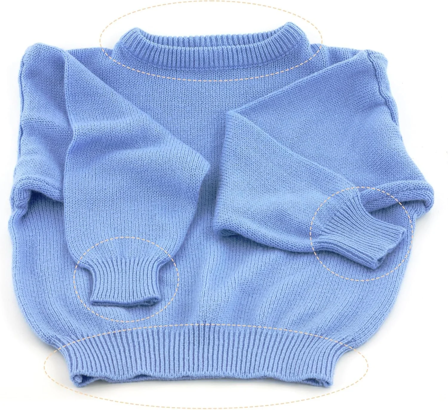 QUARKZMAN 39" Elastic Cuffs Ribbed Trim Cotton Fabric Ribbed Knit Elastic Ribbon Cuff Sleeve Sewing Belt, 10 Inch Wide Sky Blue QUARKZMAN 39" Elastic Cuffs Ribbed Trim Cotton Fabric Ribbed Knit Elastic Ribbon Cuff Sleeve Sewing Belt, 10 Inch Wide Sky Blue
