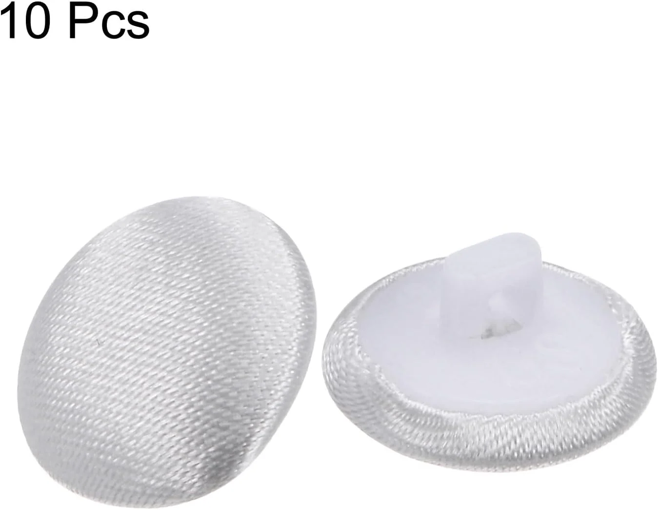 دکمه های روکش پارچه ای کوارکزمن، 10 عددی، 20 لیتری، دکمه های خیاطی پلاستیکی گرد 12.5 میلی متری برای کت و شلوار، لباس، بلوز، سفید دکمه های روکش پارچه ای کوارکزمن، 10 عددی، 20 لیتری، دکمه های خیاطی پلاستیکی گرد 12.5 میلی متری برای کت و شلوار، لباس، بلوز، سفید