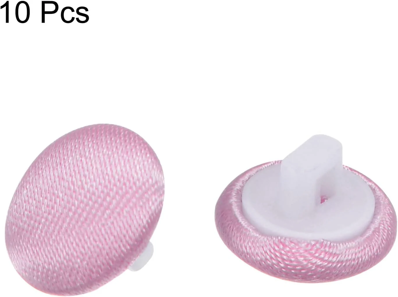 دکمه های روکش پارچه ای 10 عددی 16 لیتری QUARKZMAN، دکمه های خیاطی پلاستیکی گرد 10 میلی متری برای کت و شلوار، لباس، بلوز، صورتی دکمه های روکش پارچه ای 10 عددی 16 لیتری QUARKZMAN، دکمه های خیاطی پلاستیکی گرد 10 میلی متری برای کت و شلوار، لباس، بلوز، صورتی