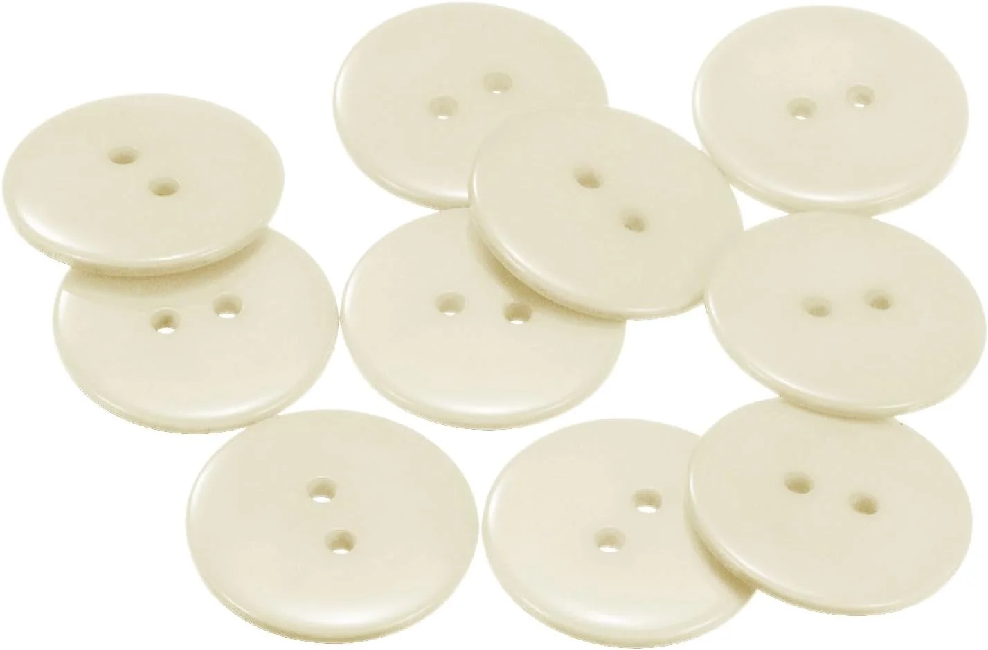 بسته 10 عددی دکمه خیاطی QUARKZMAN، 1 اینچ (25 میلی متر)، 2 سوراخ، رزین، گرد، دکمه های جایگزین برای لباس، تزئینات صنایع دستی DIY، بژ بسته 10 عددی دکمه خیاطی QUARKZMAN، 1 اینچ (25 میلی متر)، 2 سوراخ، رزین، گرد، دکمه های جایگزین برای لباس، تزئینات صنایع دستی DIY، بژ