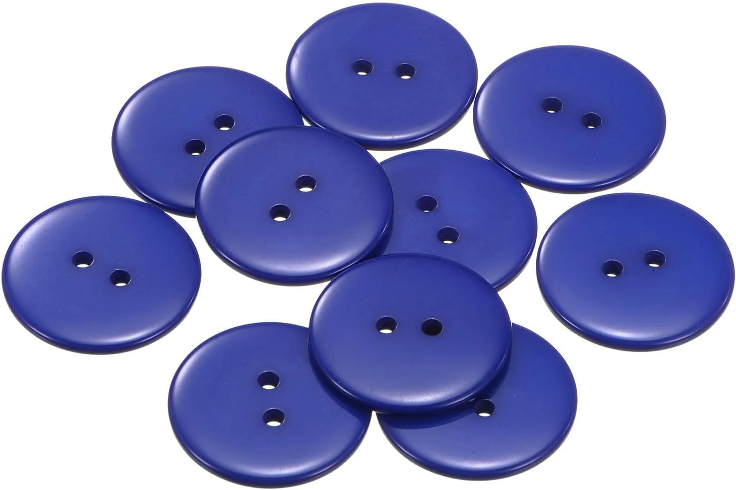 کوآرکزمان، بسته 10 عددی دکمه خیاطی 1 اینچی (25 میلی متر) 2 سوراخه رزینی گرد، دکمه های جایگزین برای لباس، تزئینات صنایع دستی DIY، آبی تیره کوآرکزمان، بسته 10 عددی دکمه خیاطی 1 اینچی (25 میلی متر) 2 سوراخه رزینی گرد، دکمه های جایگزین برای لباس، تزئینات صنایع دستی DIY، آبی تیره