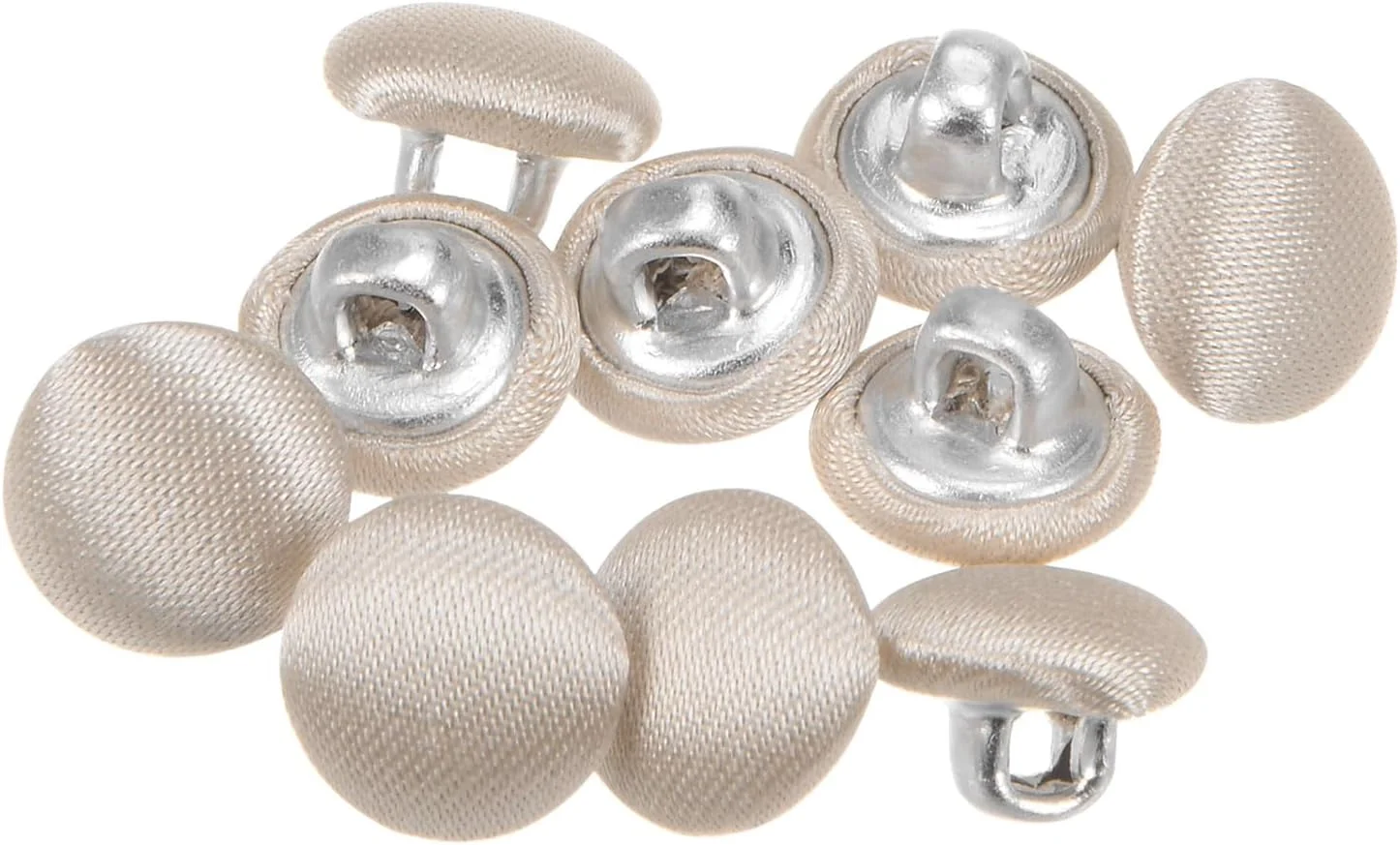 بسته 10 عددی دکمه قهوه ای صورتی QUARKZMAN با روکش پارچه ای 10 میلی متری، دکمه های خیاطی روکش شده با پارچه ساتن، دکمه های گرد صنایع دستی، دکمه های فلزی پایه دار، دکمه های قدیمی برای پالتو، لباس، کت، کت و شلوار، و کارهای DIY بسته 10 عددی دکمه قهوه ای صورتی QUARKZMAN با روکش پارچه ای 10 میلی متری، دکمه های خیاطی روکش شده با پارچه ساتن، دکمه های گرد صنایع دستی، دکمه های فلزی پایه دار، دکمه های قدیمی برای پالتو، لباس، کت، کت و شلوار، و کارهای DIY