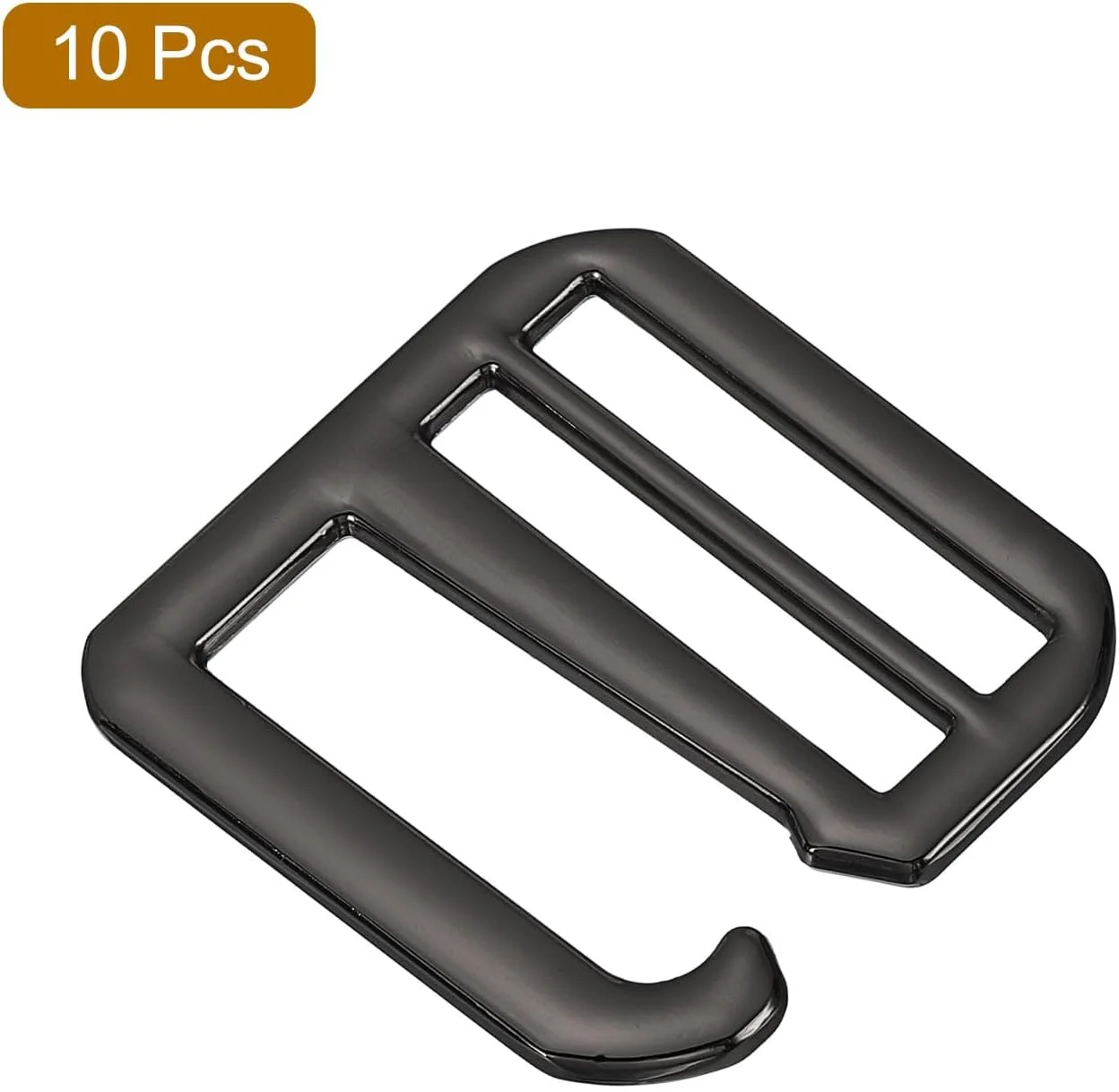 QUARKZMAN 10 عدد سگک کمربند 32 میلی متری با سگک های کشویی فلزی G-Hook، سه لغزنده تخت قابل تنظیم برای بند کوله پشتی، خاکستری تیره، خاکستری تیره، 32 میلی متر QUARKZMAN 10 عدد سگک کمربند 32 میلی متری با سگک های کشویی فلزی G-Hook، سه لغزنده تخت قابل تنظیم برای بند کوله پشتی، خاکستری تیره، خاکستری تیره، 32 میلی متر
