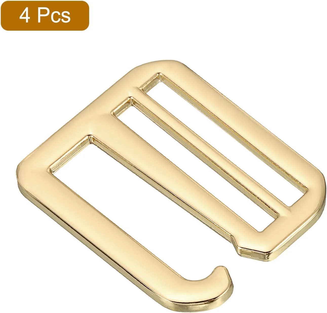 سگک های فلزی G شکل Quarkzman، تنظیم کننده تسمه، سگک های کشویی سه گانه تخت برای بند کوله پشتی