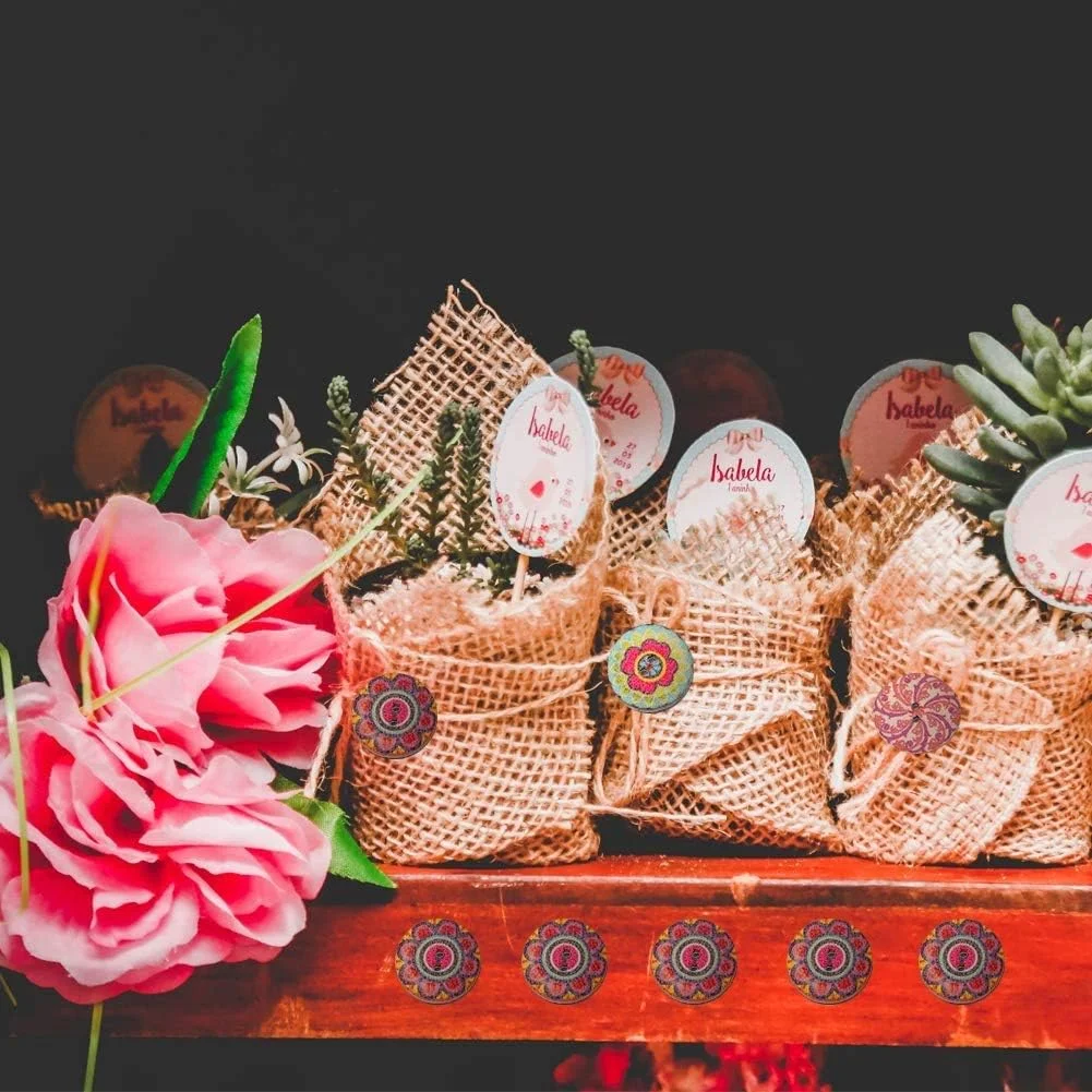 دکمه های چوبی گلدار QincLing، 50 عدد دکمه گرد یک اینچی با طرح قدیمی و 2 سوراخ برای صنایع دستی DIY دکمه های چوبی گلدار QincLing، 50 عدد دکمه گرد یک اینچی با طرح قدیمی و 2 سوراخ برای صنایع دستی DIY