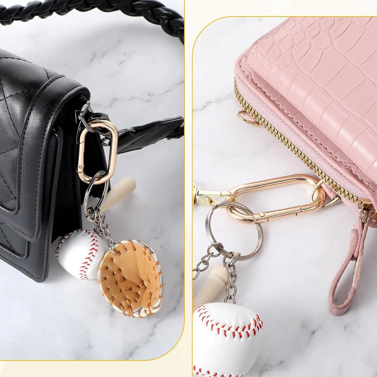 Qianyu 4 Pcs Spring O Ring Clip Oval Shape Snap Clip Gold Key Rings Purse Strap Extender Clip Gold Metal Spring Key Ring Keychain Alloy Round Buckle for Keys Bag Handbag Crafts Qianyu 4 Pcs Spring O Ring Clip Oval Shape Snap Clip Gold Key Rings Purse Strap Extender Clip Gold Metal Spring Key Ring Keychain Alloy Round Buckle for Keys Bag Handbag Crafts