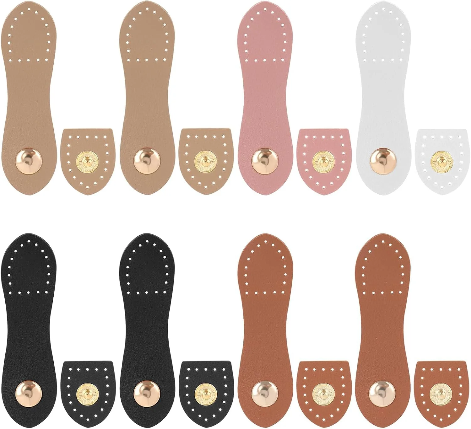 بست های دکمه ای چرمی 8 عددی Qaestuan، بست های دکمه ای برای ساخت کیف، بست دکمه ای چرمی، بست کیف چرمی دوخته شده، برای کیف های دستی، کیف ها، کیف های دستی بست های دکمه ای چرمی 8 عددی Qaestuan، بست های دکمه ای برای ساخت کیف، بست دکمه ای چرمی، بست کیف چرمی دوخته شده، برای کیف های دستی، کیف ها، کیف های دستی