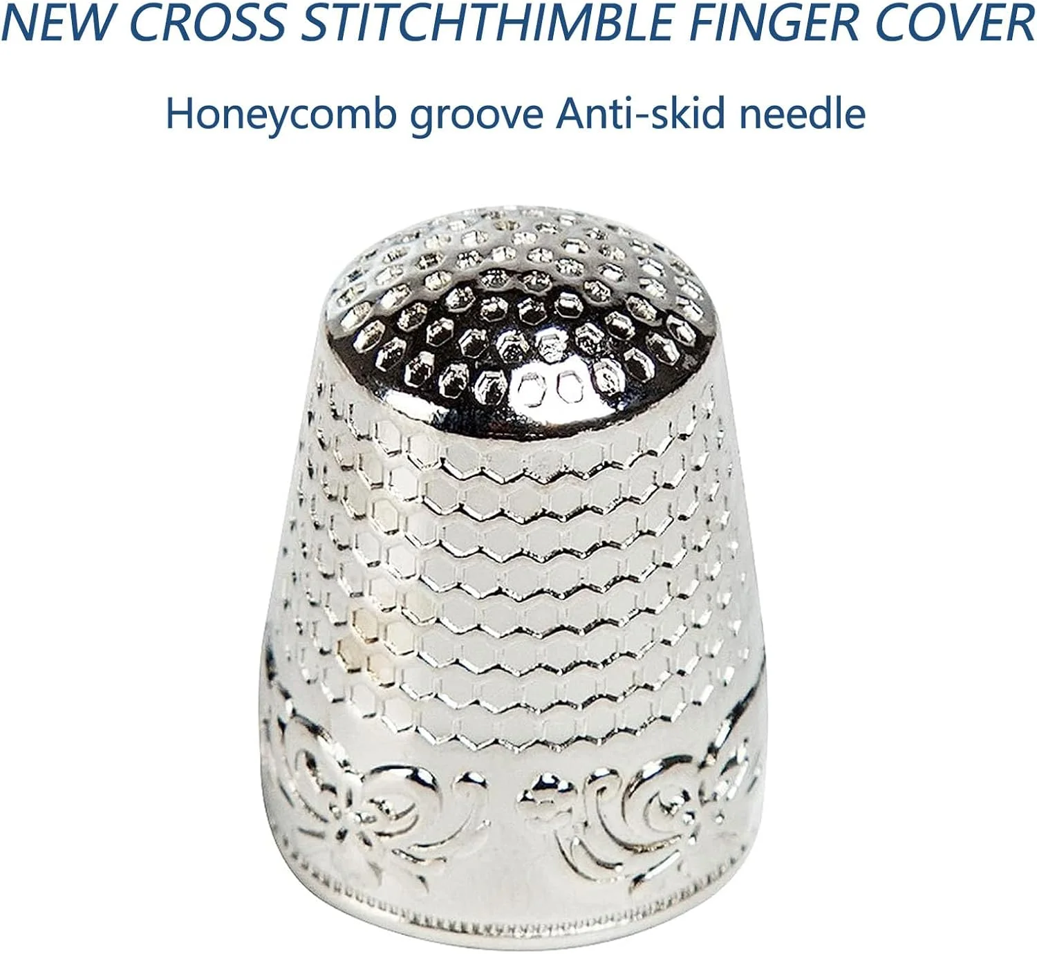 بسته 4 عددی انگشتانه خیاطی فلزی Qianxihu، انگشتانه های خیاطی دستی، محافظ انگشت فلزی، کلاهک انگشتی قابل تنظیم و کاربردی نقره ای، انگشتانه استیل ضد زنگ برای خیاطی دستی بسته 4 عددی انگشتانه خیاطی فلزی Qianxihu، انگشتانه های خیاطی دستی، محافظ انگشت فلزی، کلاهک انگشتی قابل تنظیم و کاربردی نقره ای، انگشتانه استیل ضد زنگ برای خیاطی دستی