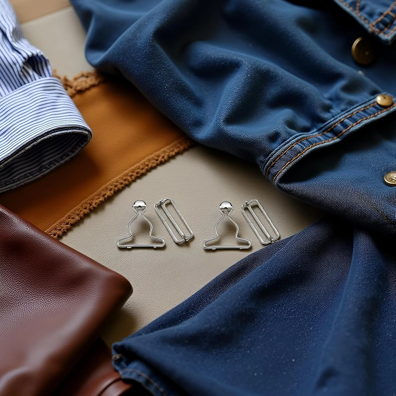 گیره های سگک فلزی نقره ای PurYupearl، 2 عدد، سگک های کلی بند شلوار با سگک مستطیلی، گیره های پیشبند کلی جایگزین دکمه بدون دوخت برای شلوار، شلوار جین، سگک ژاکت، بست های قابل تنظیم گیره های سگک فلزی نقره ای PurYupearl، 2 عدد، سگک های کلی بند شلوار با سگک مستطیلی، گیره های پیشبند کلی جایگزین دکمه بدون دوخت برای شلوار، شلوار جین، سگک ژاکت، بست های قابل تنظیم