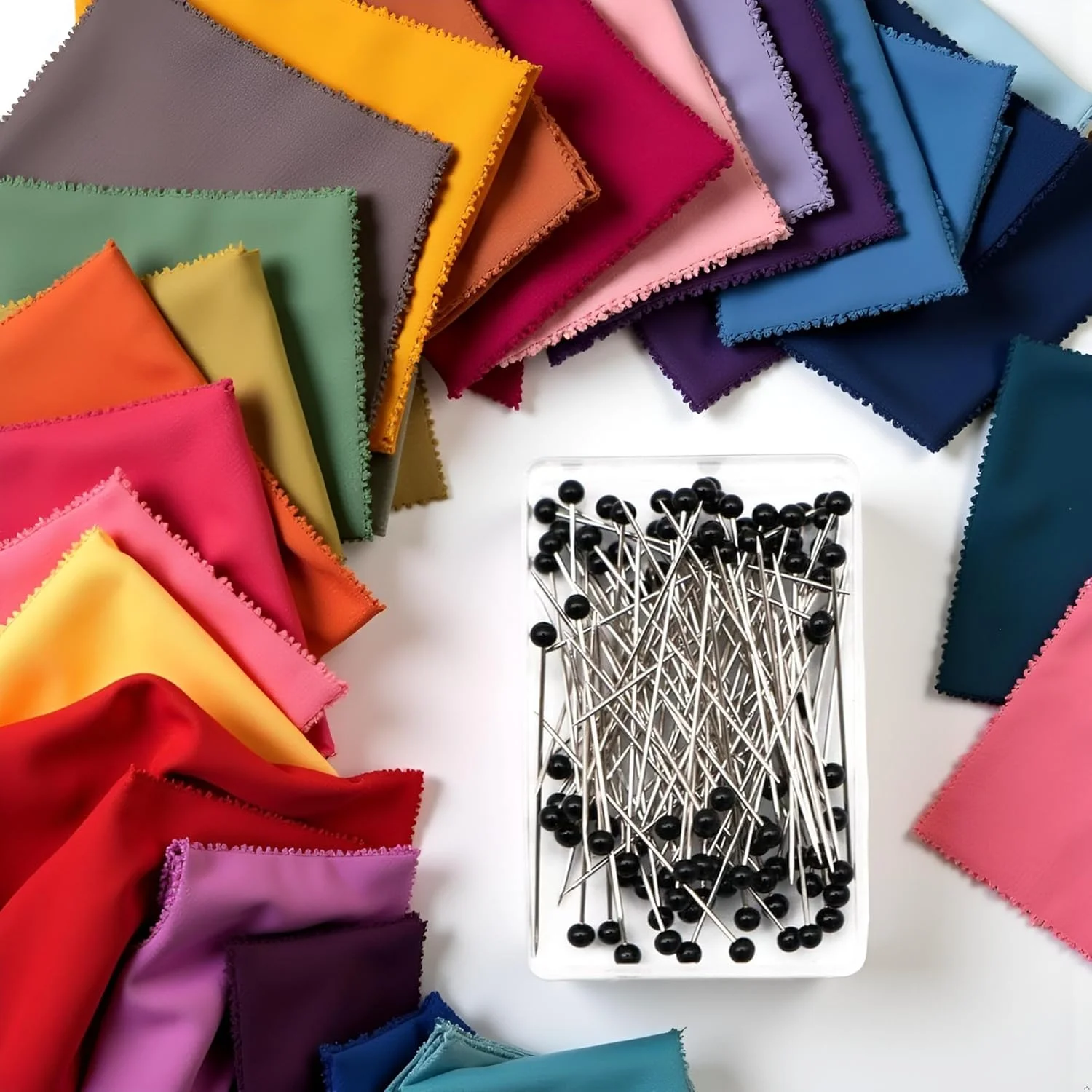 پین خیاطی مشکی PATIKIL مدل PurYupearl، بسته 100 عددی، پین ته گرد شیشه ای برای لحاف دوزی، لباس، تزئینات، تعیین محل و محکم کردن، طول کلی: 38 میلی متر / 1.5 اینچ پین خیاطی مشکی PATIKIL مدل PurYupearl، بسته 100 عددی، پین ته گرد شیشه ای برای لحاف دوزی، لباس، تزئینات، تعیین محل و محکم کردن، طول کلی: 38 میلی متر / 1.5 اینچ