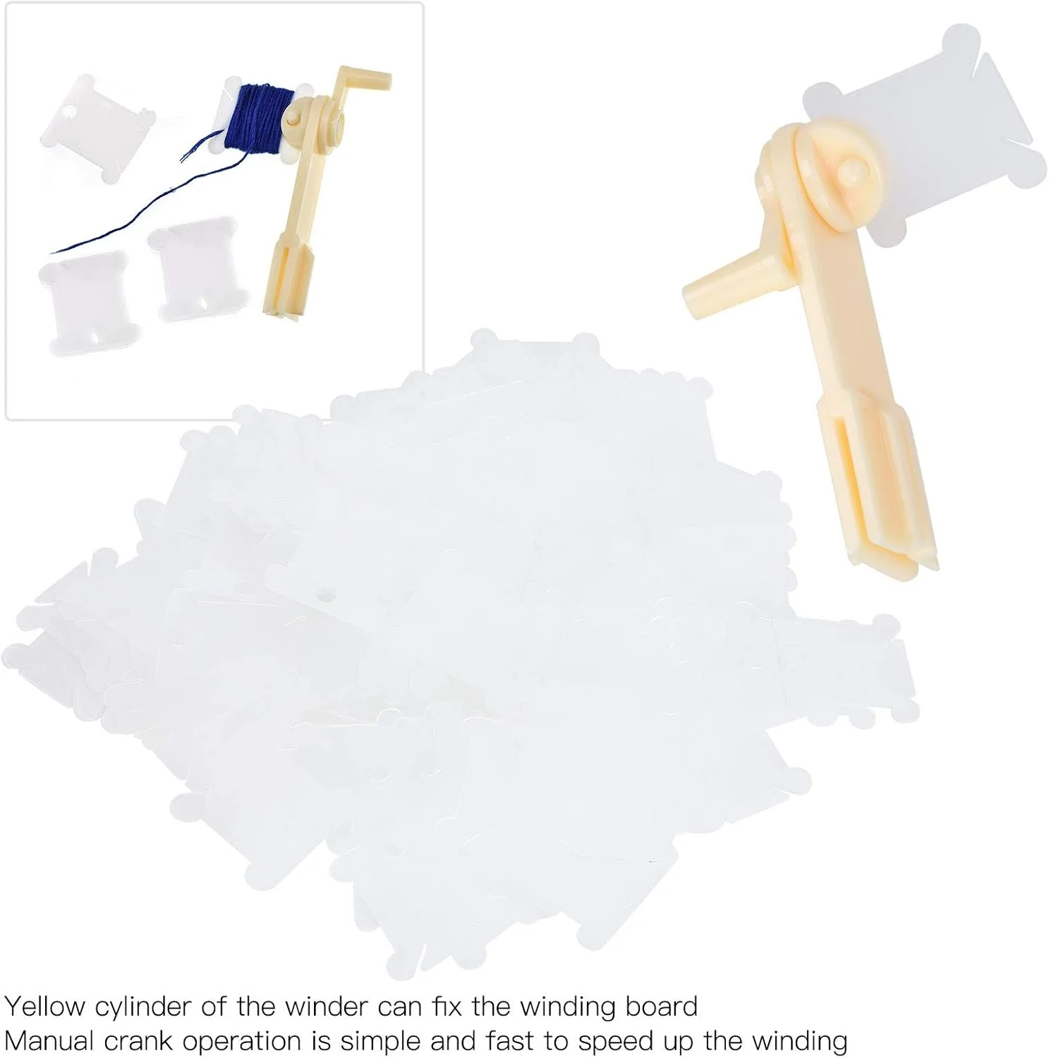 نظم دهنده نخ خرید دیوانه وار، نظم دهنده پلاستیکی نخ برای گلدوزی و کوک ضربدری