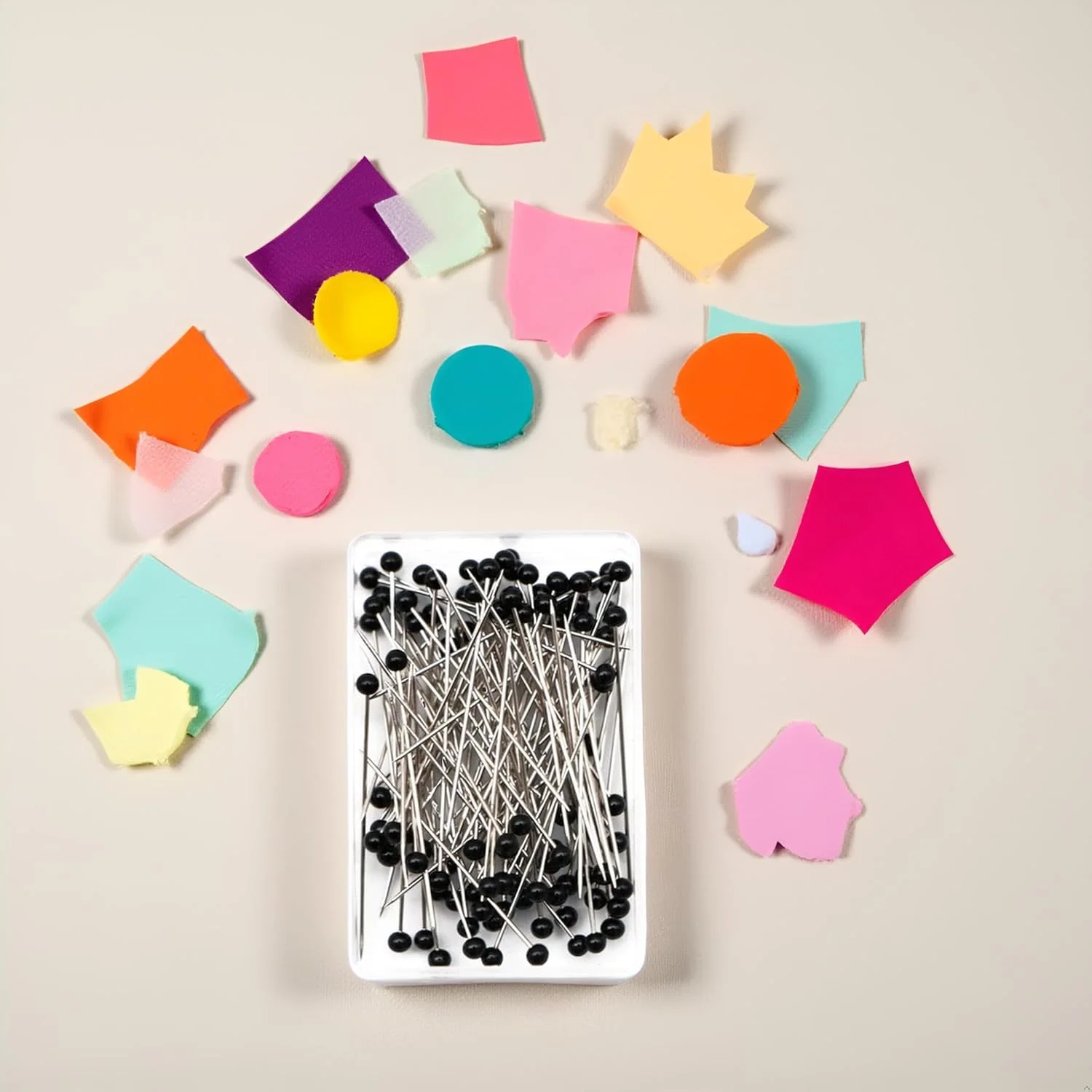 پین خیاطی مشکی PATIKIL مدل PurYupearl، بسته 100 عددی، پین ته گرد شیشه ای برای لحاف دوزی، لباس، تزئینات، تعیین محل و محکم کردن، طول کلی: 38 میلی متر / 1.5 اینچ پین خیاطی مشکی PATIKIL مدل PurYupearl، بسته 100 عددی، پین ته گرد شیشه ای برای لحاف دوزی، لباس، تزئینات، تعیین محل و محکم کردن، طول کلی: 38 میلی متر / 1.5 اینچ