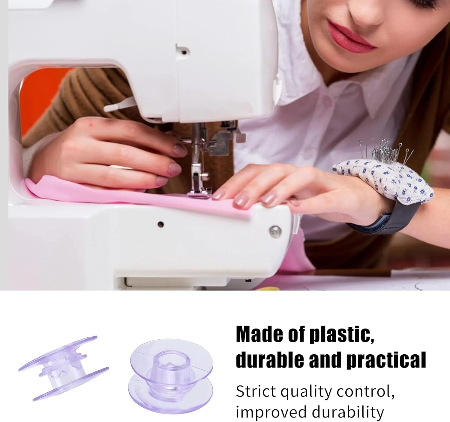 ماسوره گلدوزی بنفش، لوازم خیاطی ماسوره های چرخ خیاطی برای خیاطی ماسوره گلدوزی بنفش، لوازم خیاطی ماسوره های چرخ خیاطی برای خیاطی