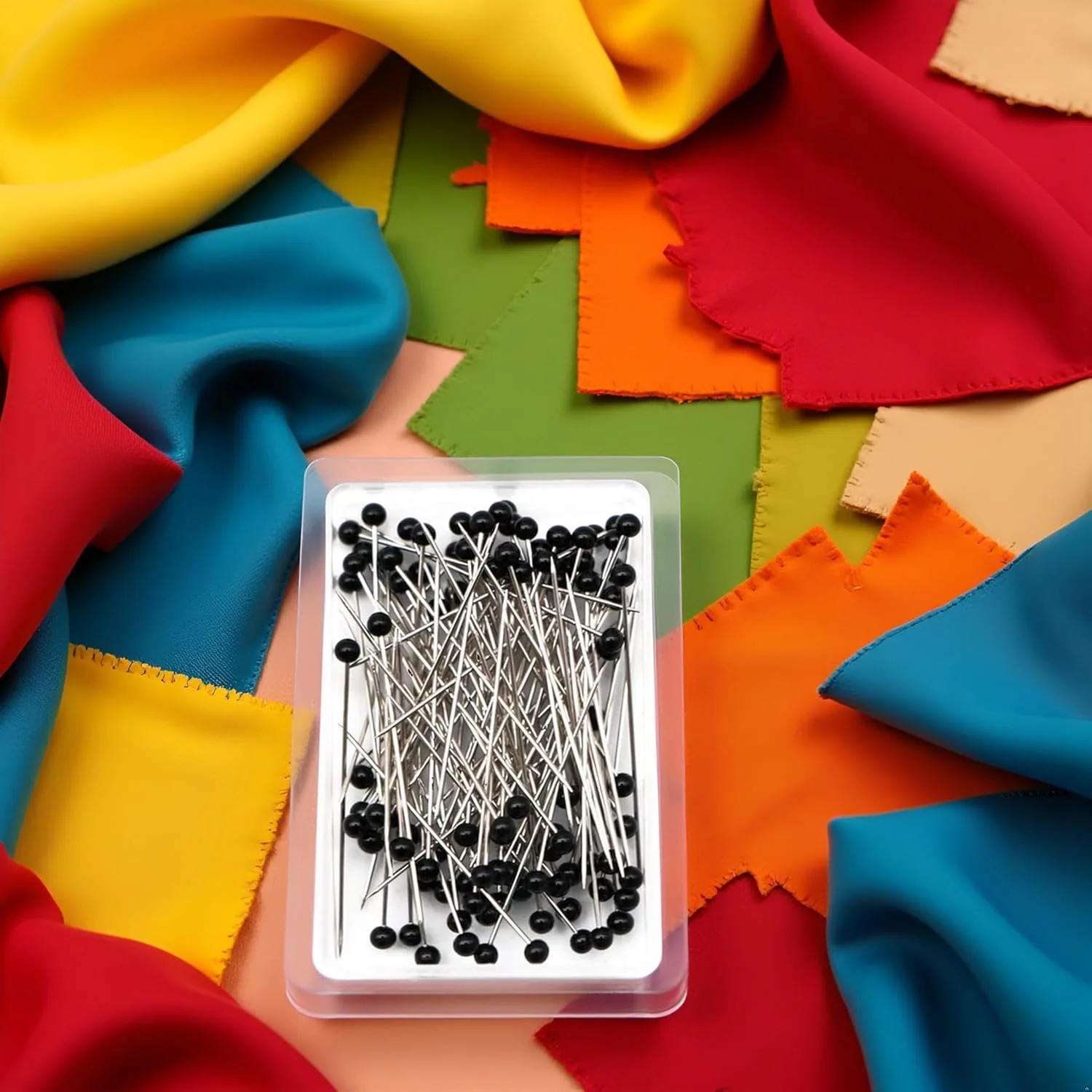 پین خیاطی مشکی PATIKIL مدل PurYupearl، بسته 100 عددی، پین ته گرد شیشه ای برای لحاف دوزی، لباس، تزئینات، تعیین محل و محکم کردن، طول کلی: 38 میلی متر / 1.5 اینچ پین خیاطی مشکی PATIKIL مدل PurYupearl، بسته 100 عددی، پین ته گرد شیشه ای برای لحاف دوزی، لباس، تزئینات، تعیین محل و محکم کردن، طول کلی: 38 میلی متر / 1.5 اینچ