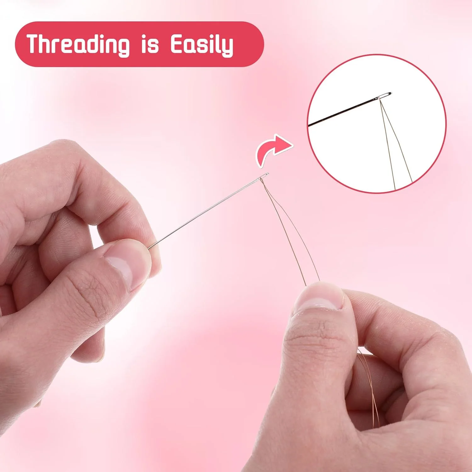 پتولا 4 عدد سوزن مهره بافی منحنی، 9.3 سانتی متر، سوزن های مهره چرخان استیل ضد زنگ، قطر 0.7 میلی متر، سوزن های مهره رشته ای با دسته مستقیم برای ساخت جواهرات، دستبند، گردنبند و صنایع دستی پتولا 4 عدد سوزن مهره بافی منحنی، 9.3 سانتی متر، سوزن های مهره چرخان استیل ضد زنگ، قطر 0.7 میلی متر، سوزن های مهره رشته ای با دسته مستقیم برای ساخت جواهرات، دستبند، گردنبند و صنایع دستی