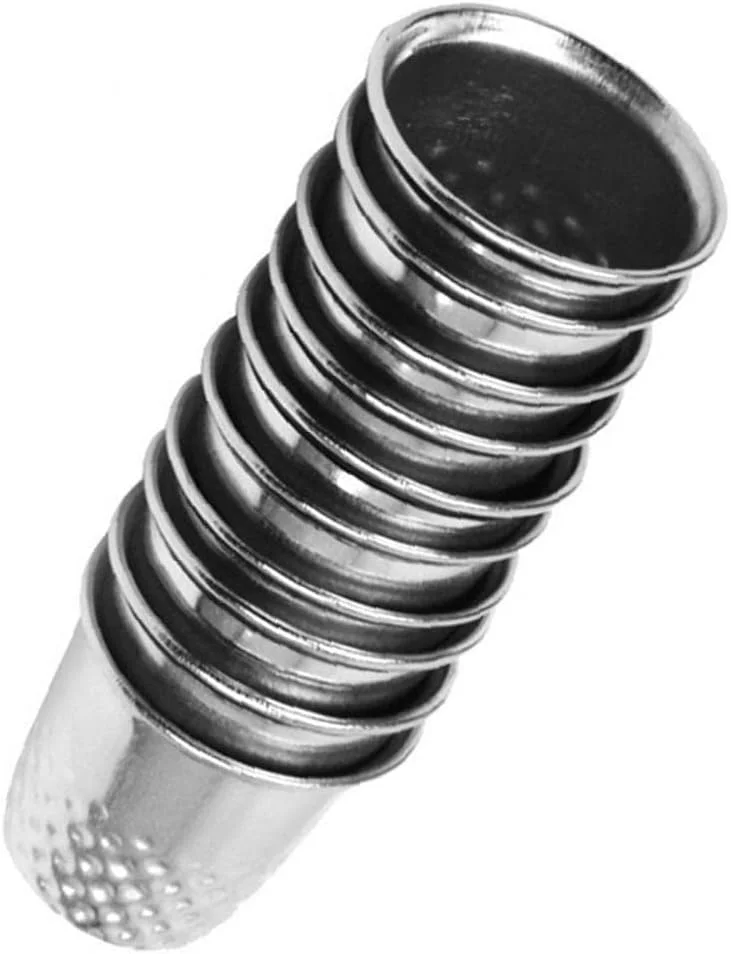 ۱۰ عدد محافظ انگشت فلزی، انگشتانه های خیاطی قدیمی، ابزار کاردستی DIY، لوازم محافظت خیاطی نقره ای برای کیف خیاطی DIY، خیاطی لباس ۱۰ عدد محافظ انگشت فلزی، انگشتانه های خیاطی قدیمی، ابزار کاردستی DIY، لوازم محافظت خیاطی نقره ای برای کیف خیاطی DIY، خیاطی لباس