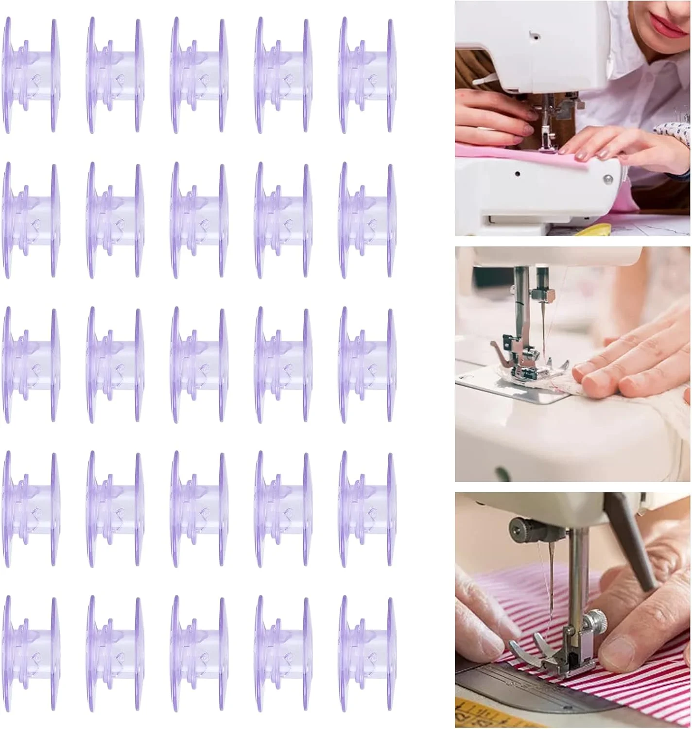 ماسوره گلدوزی بنفش، لوازم خیاطی ماسوره های چرخ خیاطی برای خیاطی ماسوره گلدوزی بنفش، لوازم خیاطی ماسوره های چرخ خیاطی برای خیاطی