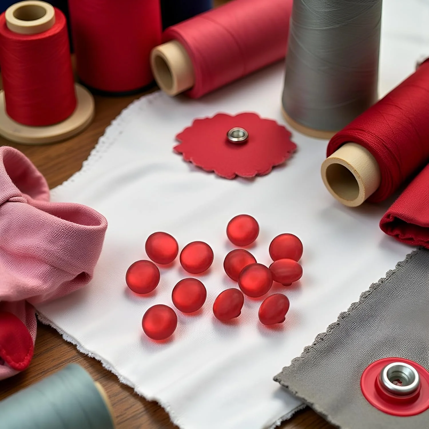 دکمه های صدفی قرمز رزینی پیراهن PurYupearl، بسته 50 عددی، دکمه دست دوز، برای بست های خیاطی و صنایع دستی دکمه های صدفی قرمز رزینی پیراهن PurYupearl، بسته 50 عددی، دکمه دست دوز، برای بست های خیاطی و صنایع دستی