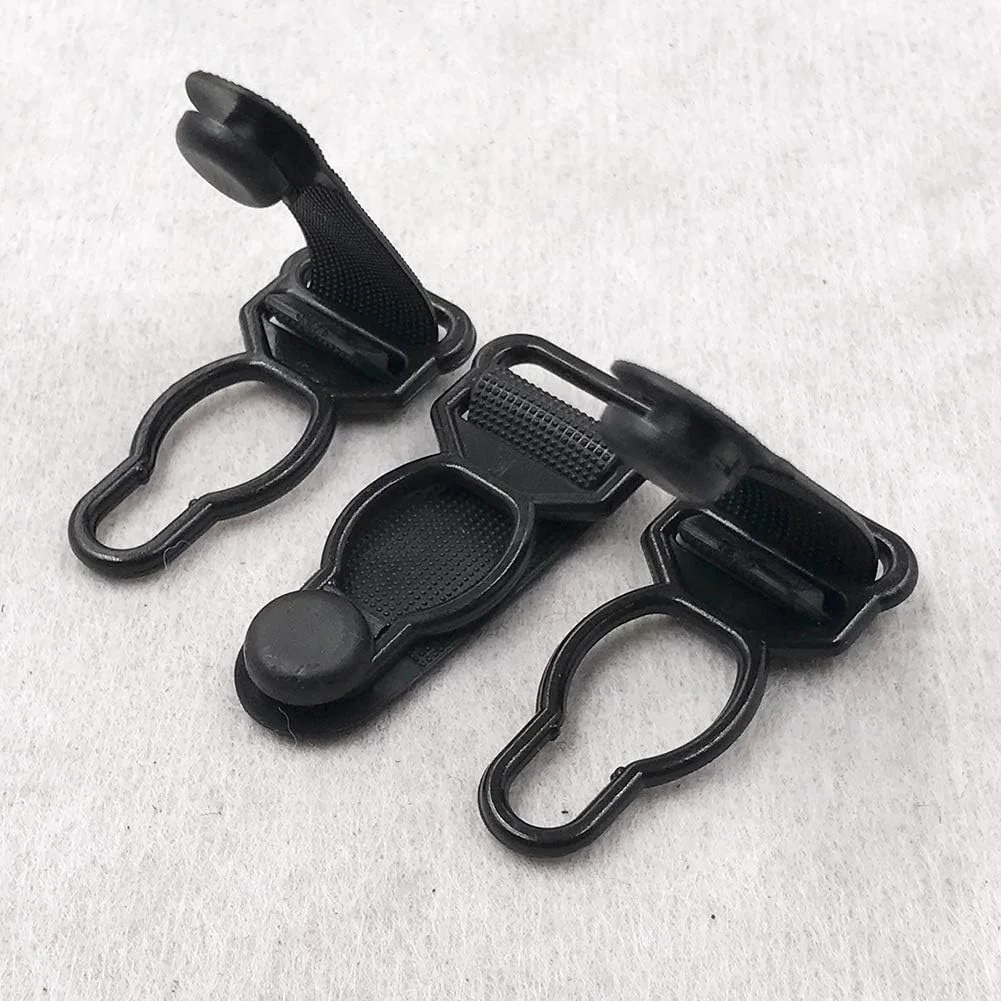 گیره جوراب پلاستیکی مشکی PurYupearl، 100 عدد، مشکی، 33x12 میلی متر، مناسب برای کمربند جوراب، جوراب ساق بلند و لباس زیر گیره جوراب پلاستیکی مشکی PurYupearl، 100 عدد، مشکی، 33x12 میلی متر، مناسب برای کمربند جوراب، جوراب ساق بلند و لباس زیر