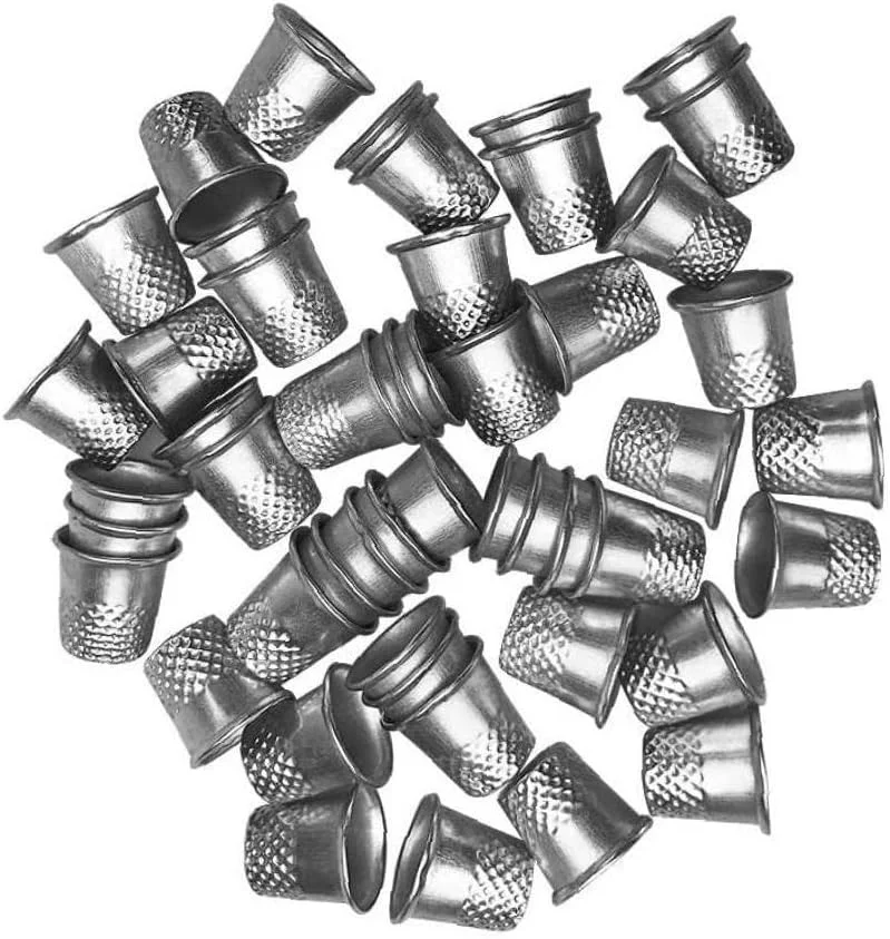 ۱۰ عدد محافظ انگشت فلزی، انگشتانه های خیاطی قدیمی، ابزار کاردستی DIY، لوازم محافظت خیاطی نقره ای برای کیف خیاطی DIY، خیاطی لباس ۱۰ عدد محافظ انگشت فلزی، انگشتانه های خیاطی قدیمی، ابزار کاردستی DIY، لوازم محافظت خیاطی نقره ای برای کیف خیاطی DIY، خیاطی لباس