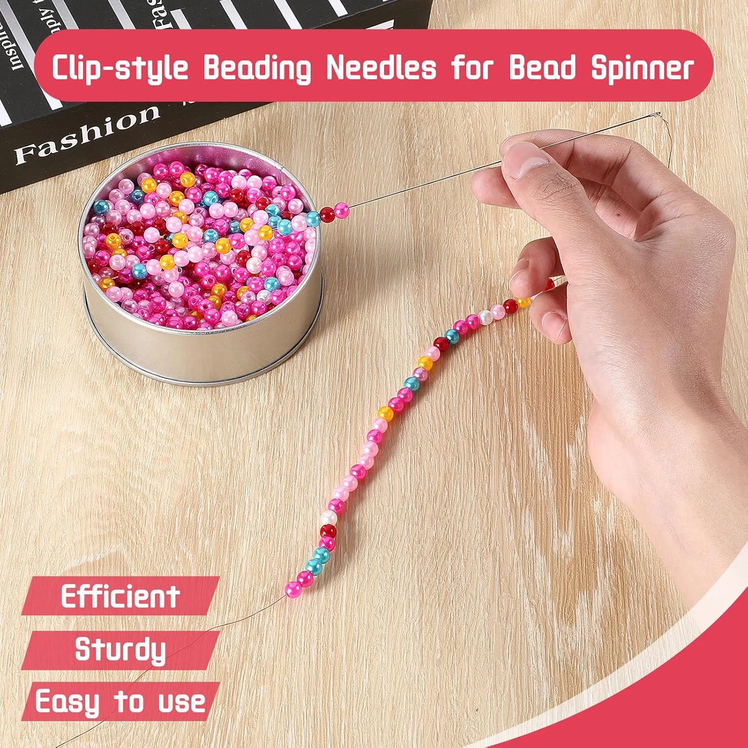 پتولا 4 عدد سوزن مهره بافی منحنی، 9.3 سانتی متر، سوزن های مهره چرخان استیل ضد زنگ، قطر 0.7 میلی متر، سوزن های مهره رشته ای با دسته مستقیم برای ساخت جواهرات، دستبند، گردنبند و صنایع دستی پتولا 4 عدد سوزن مهره بافی منحنی، 9.3 سانتی متر، سوزن های مهره چرخان استیل ضد زنگ، قطر 0.7 میلی متر، سوزن های مهره رشته ای با دسته مستقیم برای ساخت جواهرات، دستبند، گردنبند و صنایع دستی