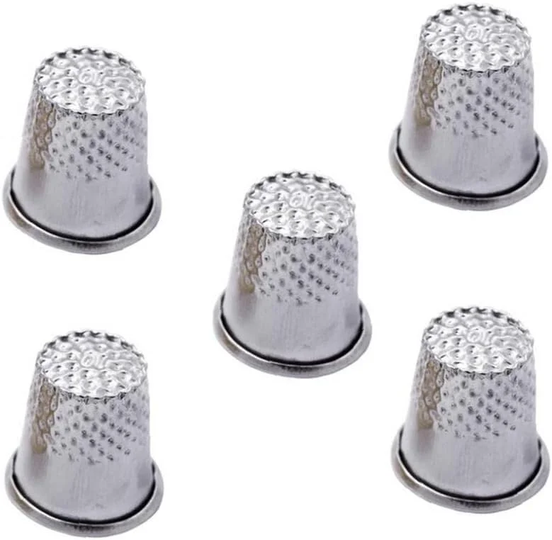 ۱۰ عدد محافظ انگشت فلزی، انگشتانه های خیاطی قدیمی، ابزار کاردستی DIY، لوازم محافظت خیاطی نقره ای برای کیف خیاطی DIY، خیاطی لباس ۱۰ عدد محافظ انگشت فلزی، انگشتانه های خیاطی قدیمی، ابزار کاردستی DIY، لوازم محافظت خیاطی نقره ای برای کیف خیاطی DIY، خیاطی لباس