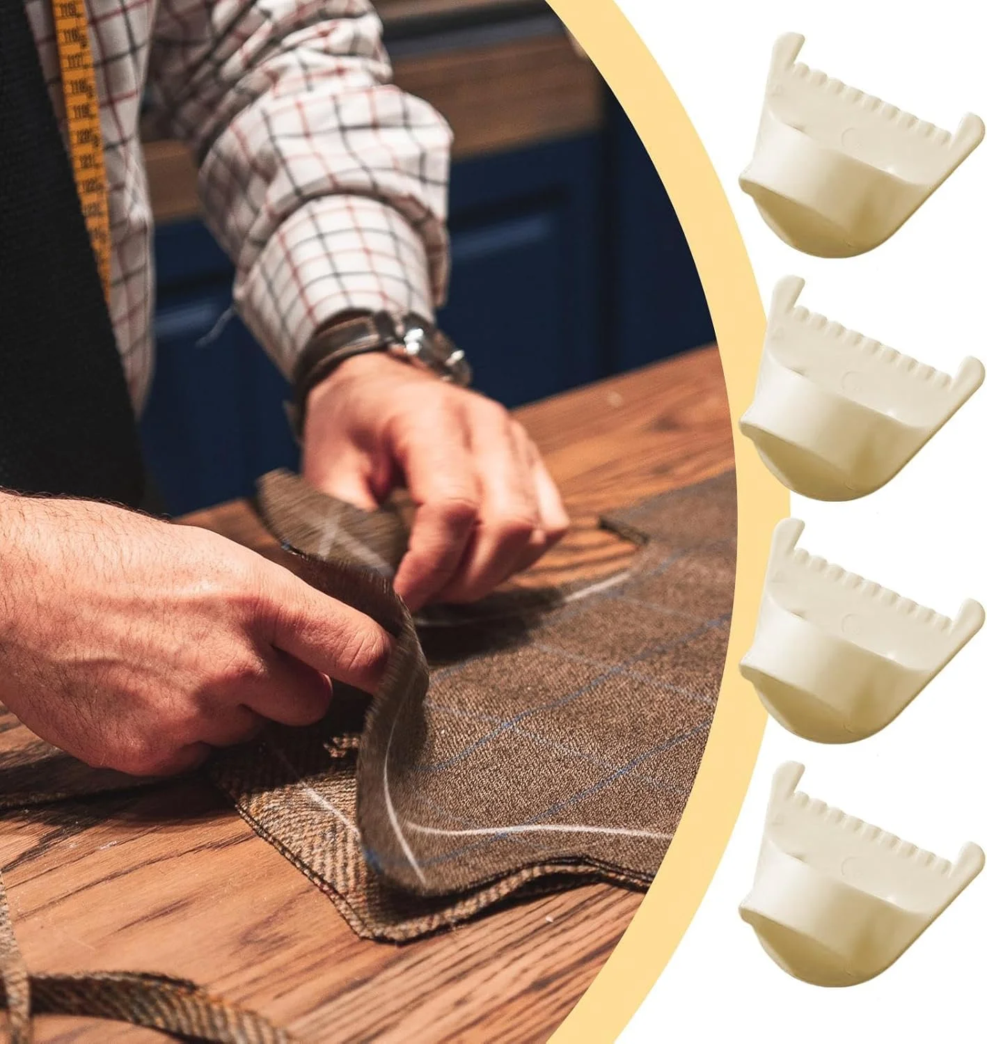 محافظ انگشت برای خیاطی، محافظ انگشت بافتنی، انگشتانه ضد لغزش برای بافتنی، خیاطی، روکش مبلمان، لوازم جانبی لحاف دوزی، مسافرت، خوابگاه